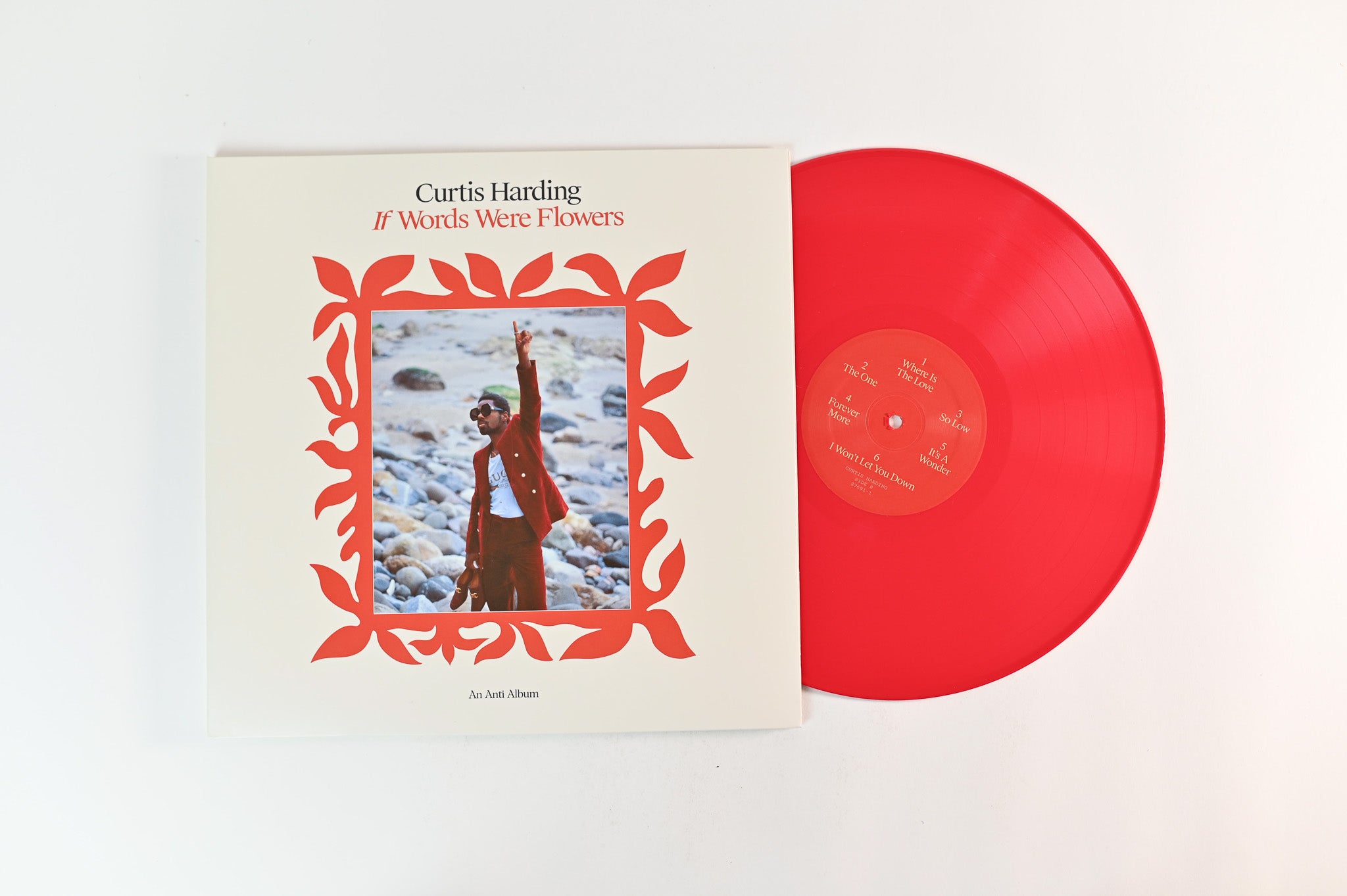 Curtis Harding - If Words Were Flowers on Anti- - Red Vinyl