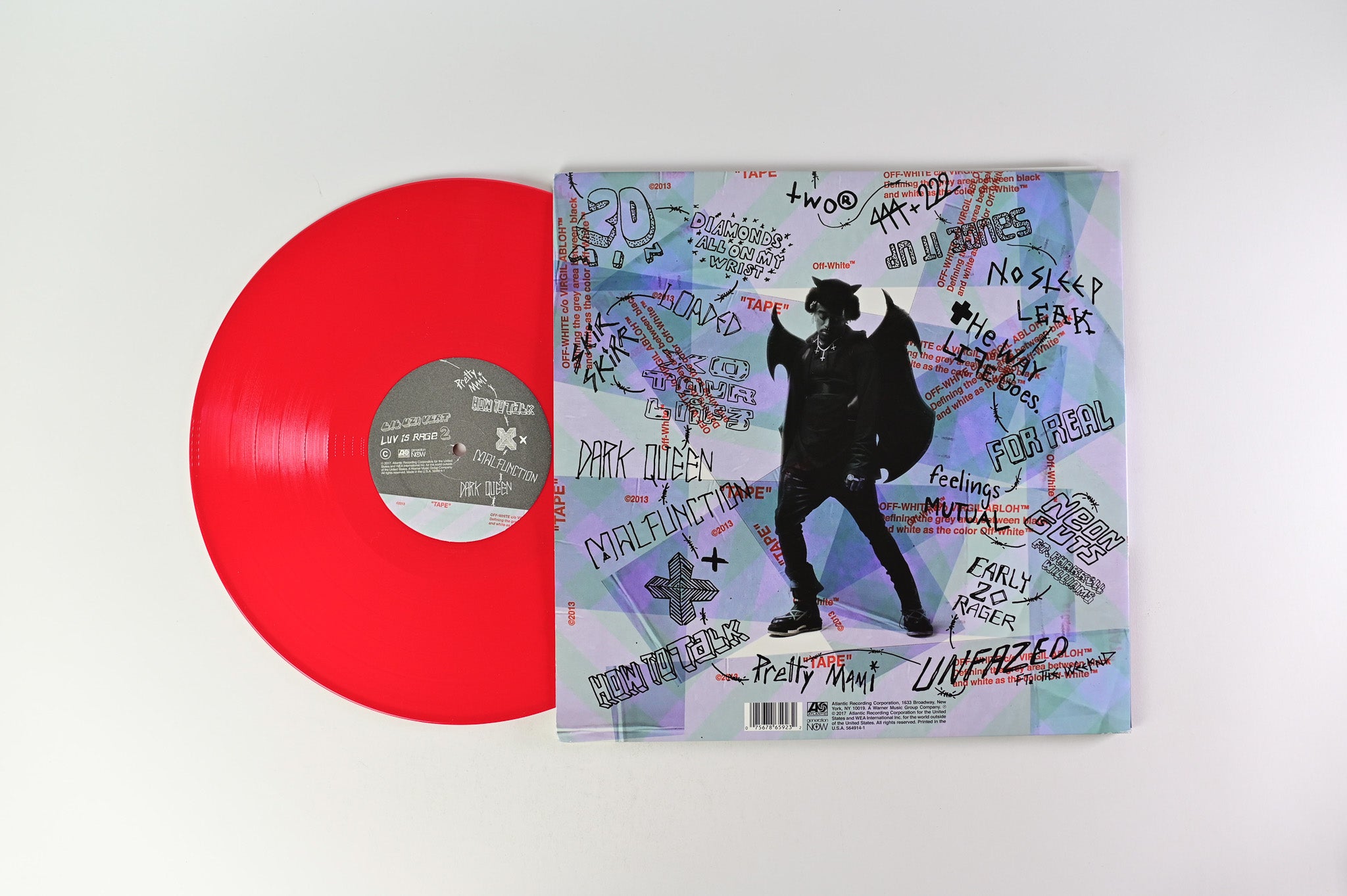 Lil Uzi Vert - Luv Is Rage 2 on Atlantic Deluxe Ltd Red Vinyl