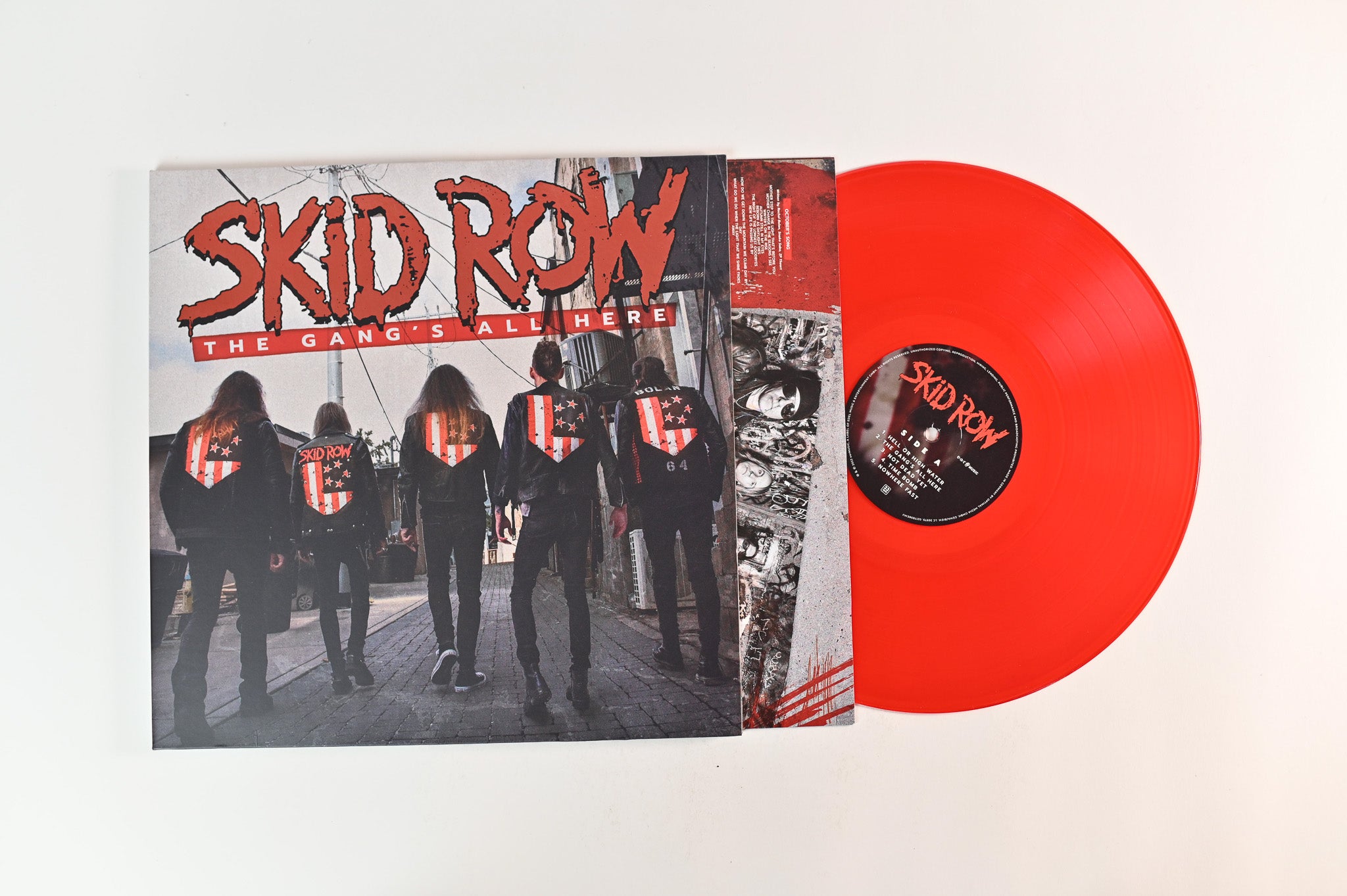 Skid Row - The Gang's All Here on Ear Music - Red Vinyl