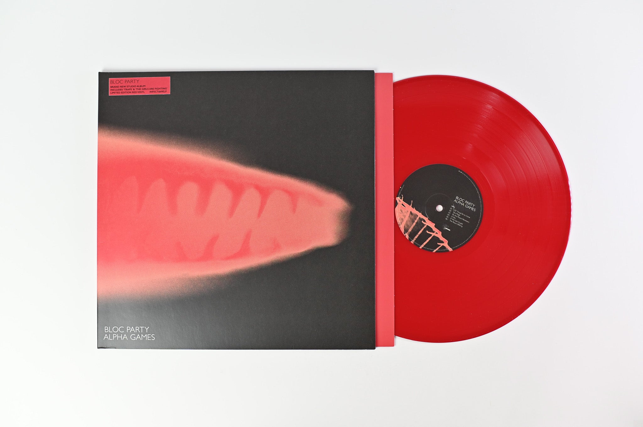 Bloc Party - Alpha Games on Infectious Music - Red Vinyl