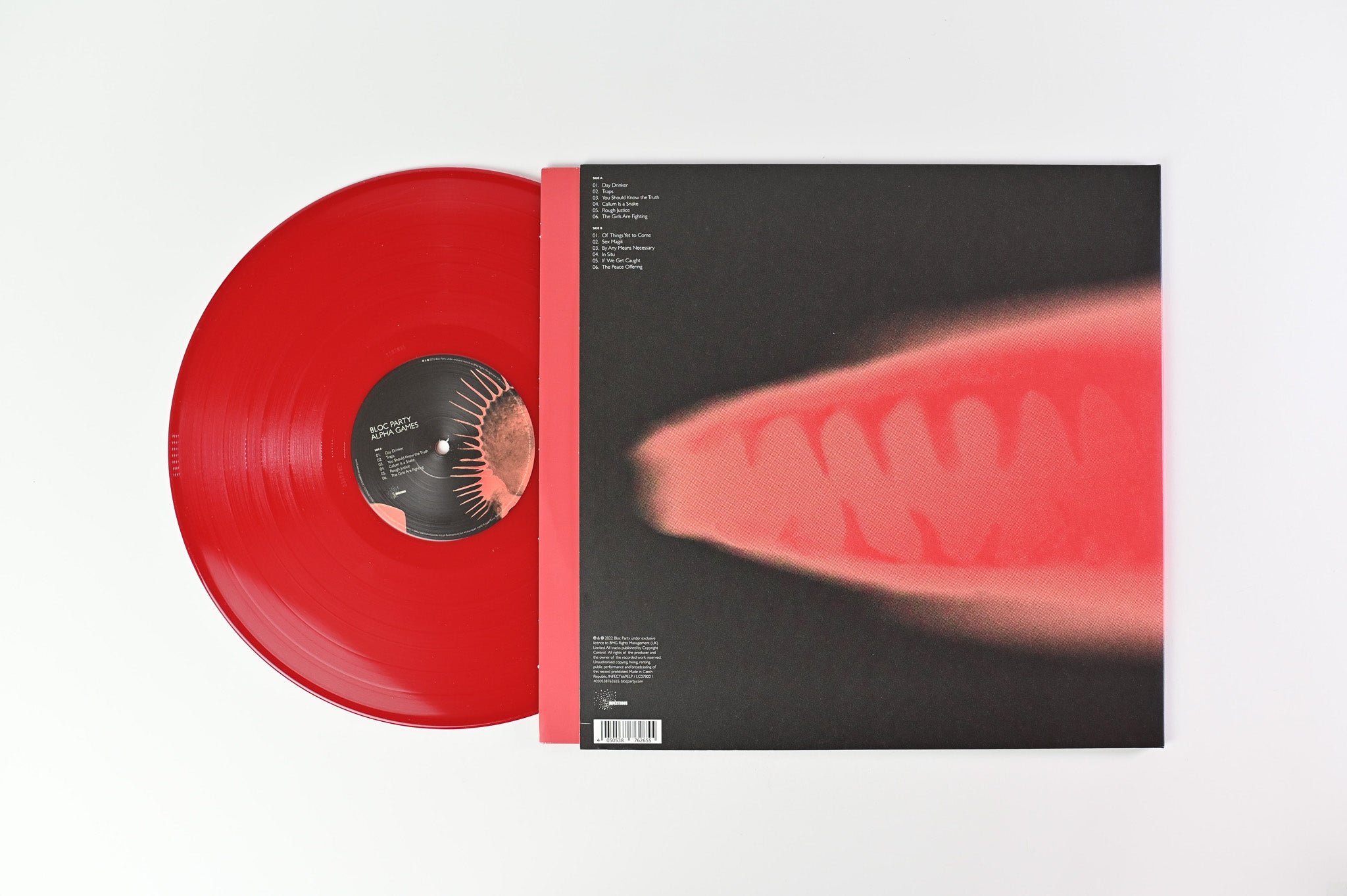 Bloc Party - Alpha Games on Infectious Music - Red Vinyl