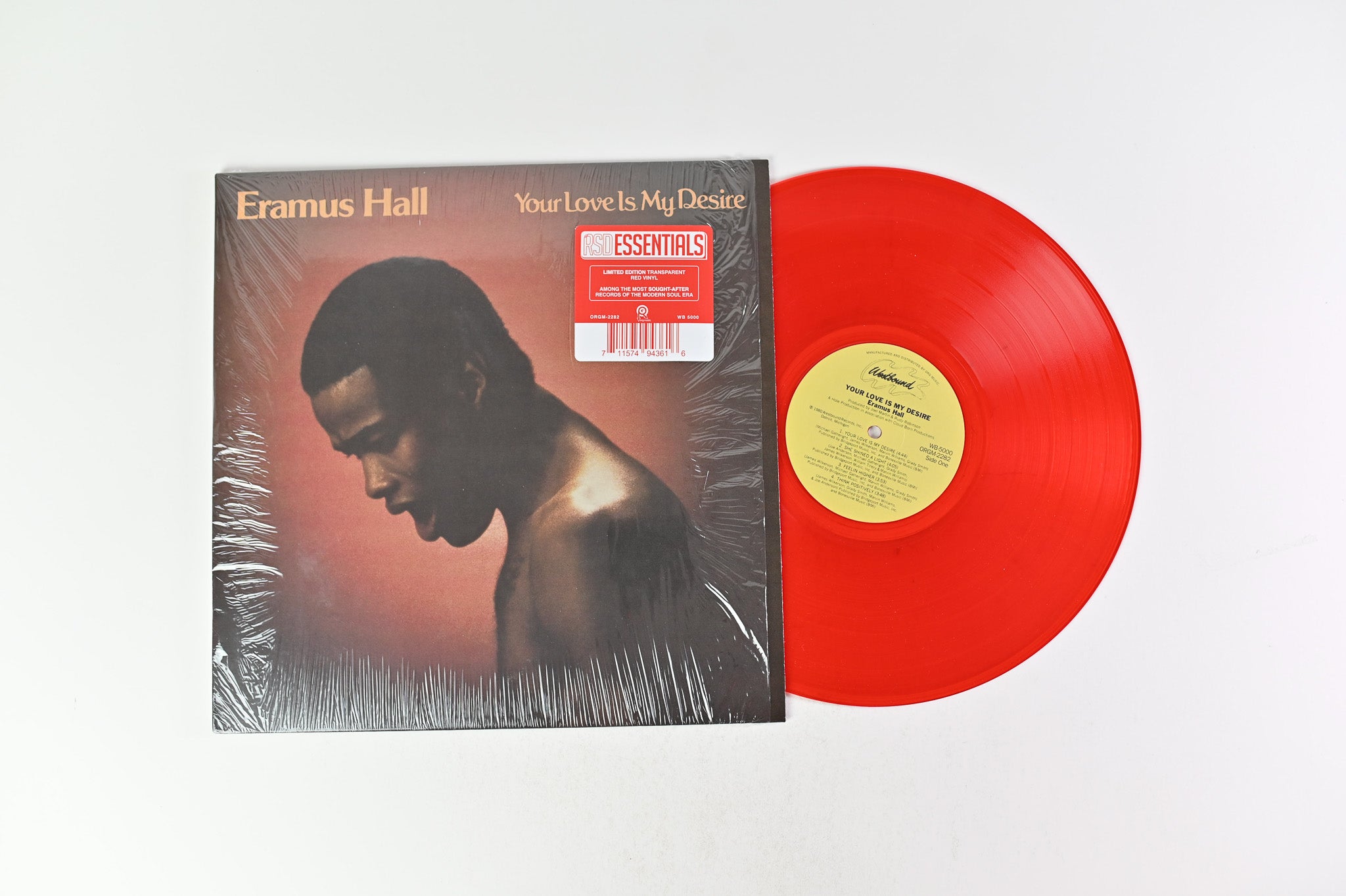 Eramus Hall - Your Love Is My Desire on Westbound ORG RSD 2024 Ltd Transparent Red Reissue