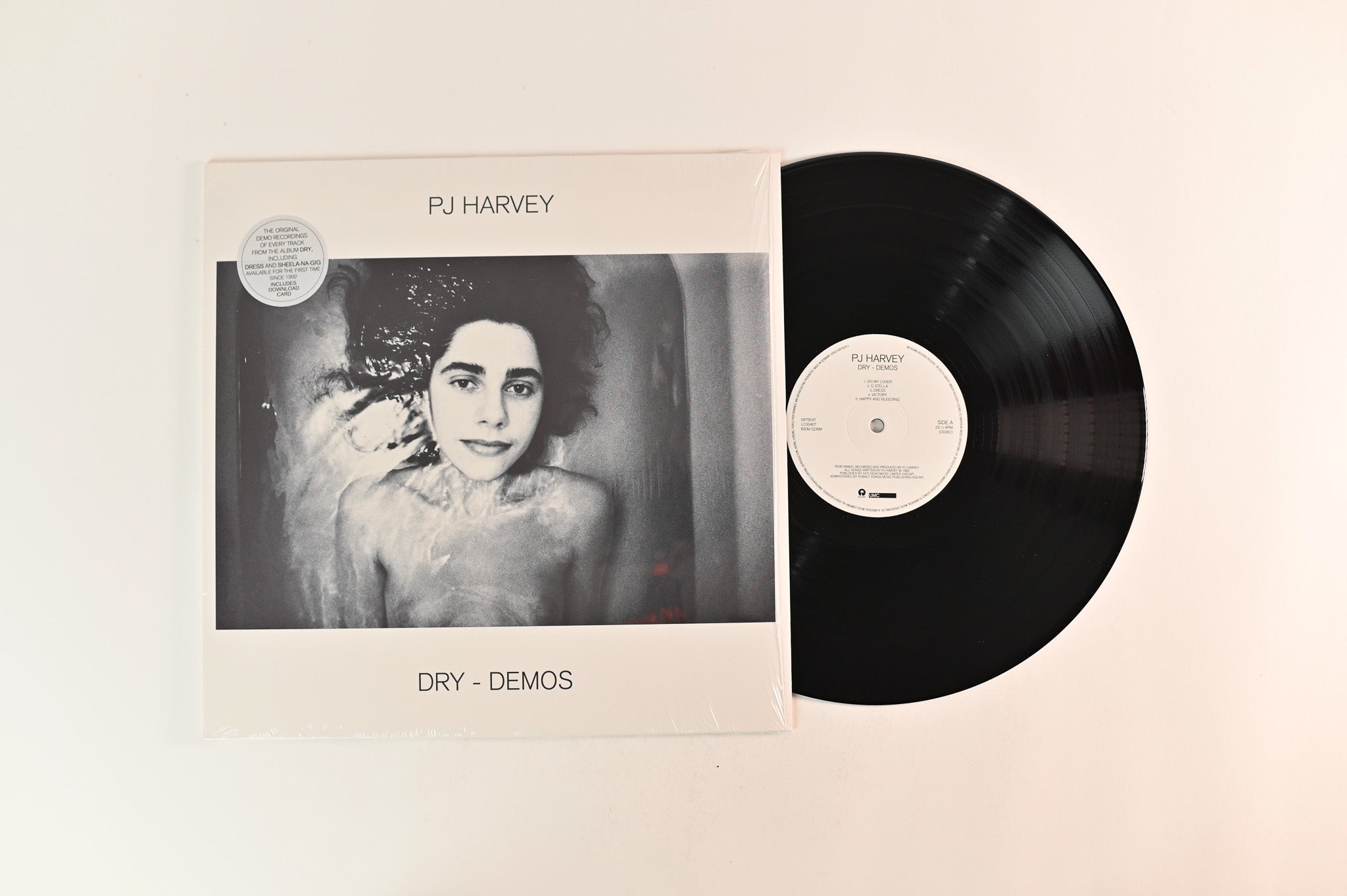 PJ Harvey - Dry - Demos on Island Records / UMC