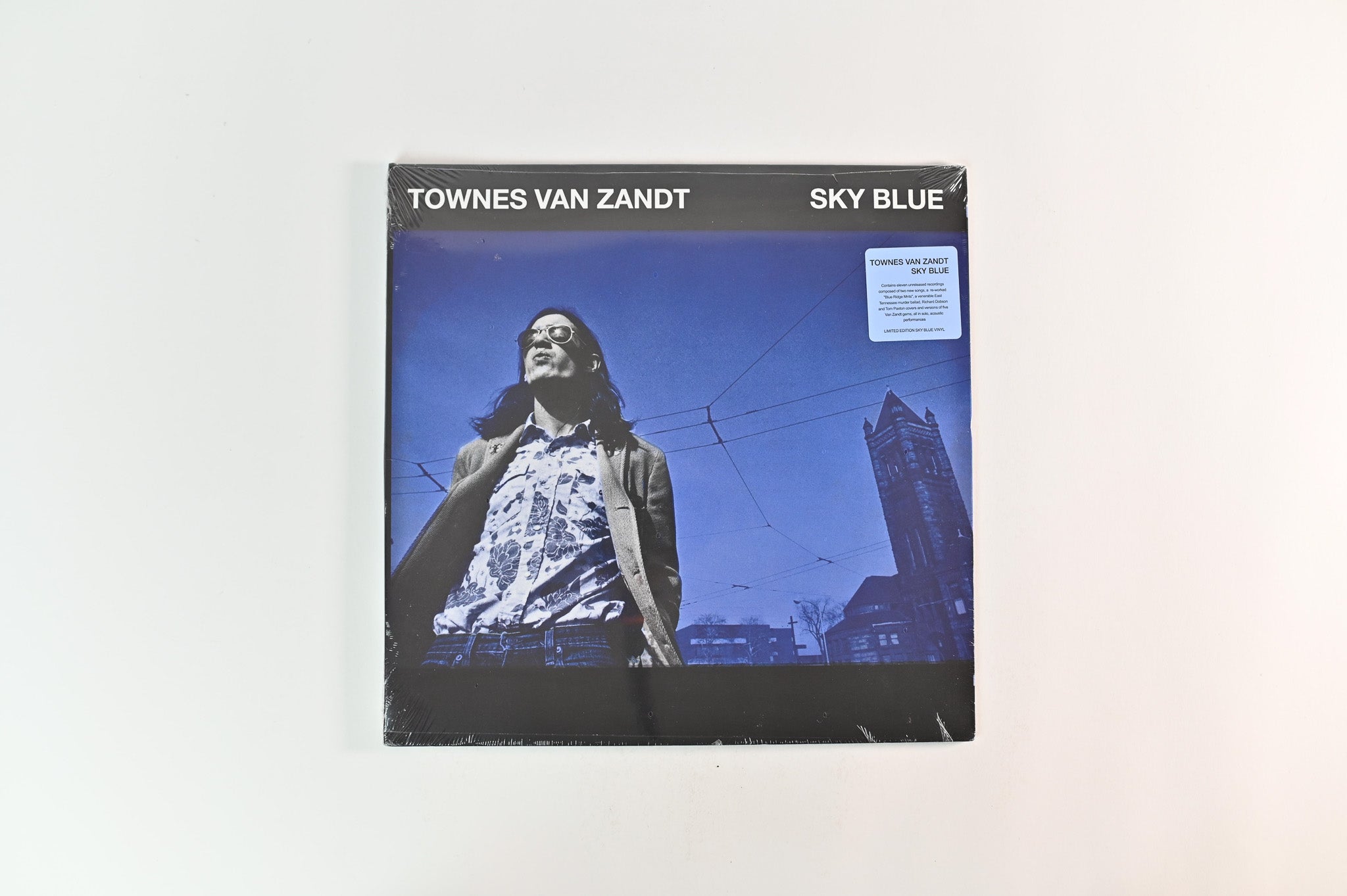 Townes Van Zandt - Sky Blue on Fat Possum Records - Sealed Blue Vinyl