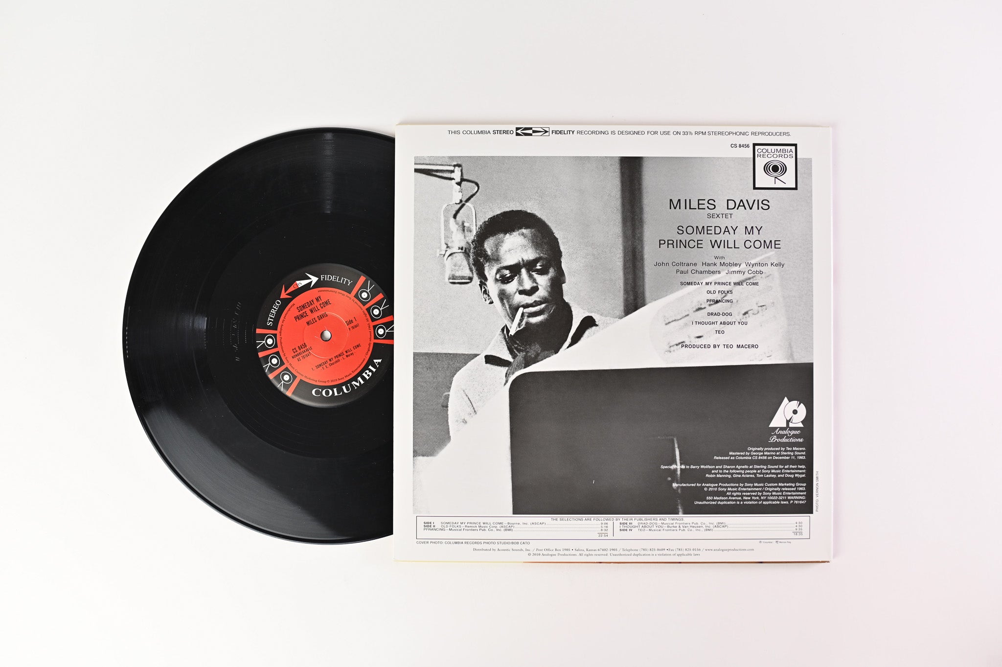 The Miles Davis Sextet - Someday My Prince Will Come Analogue Producti