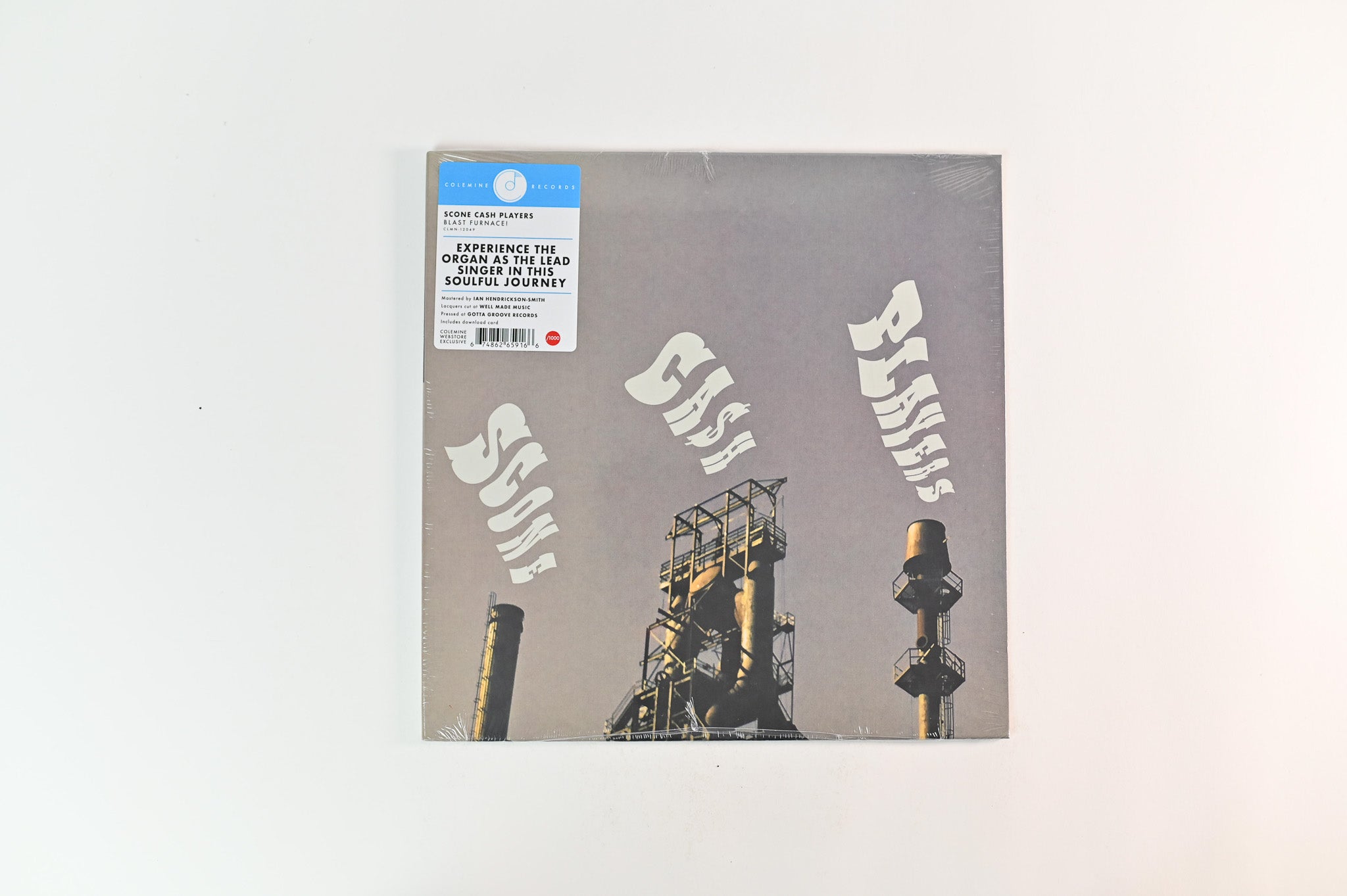 Scone Cash Players - Blast Furnace! on Colemine Records - Sealed Red Vinyl