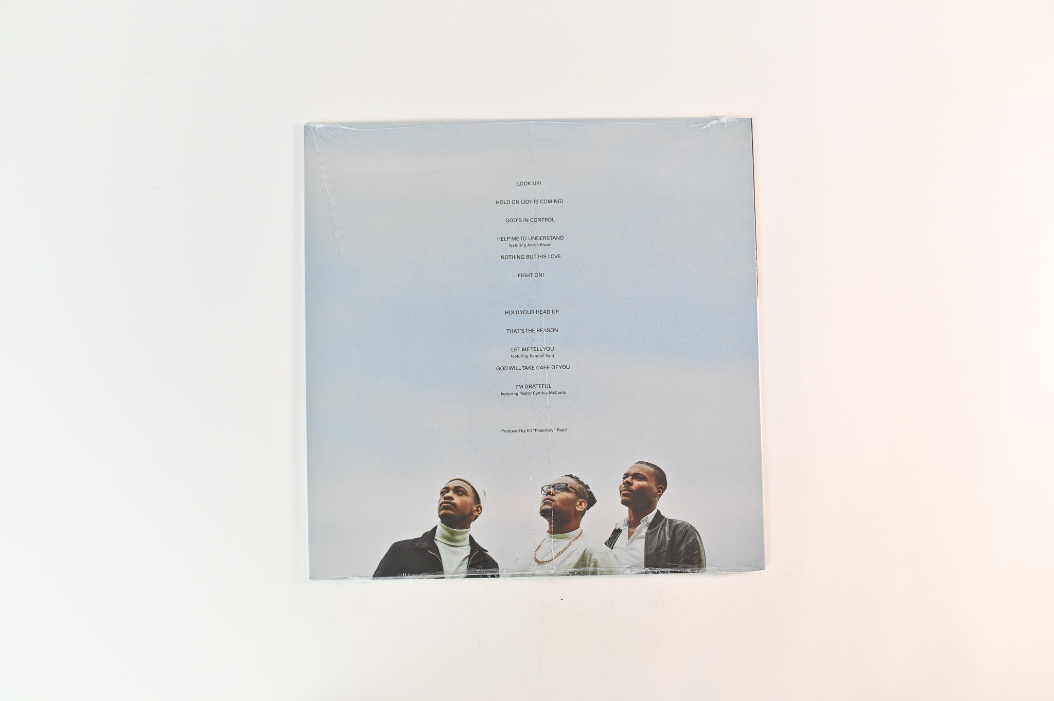 The Harlem Gospel Travelers - Look Up! on Colemine Records - Clearwater Blue Vinyl