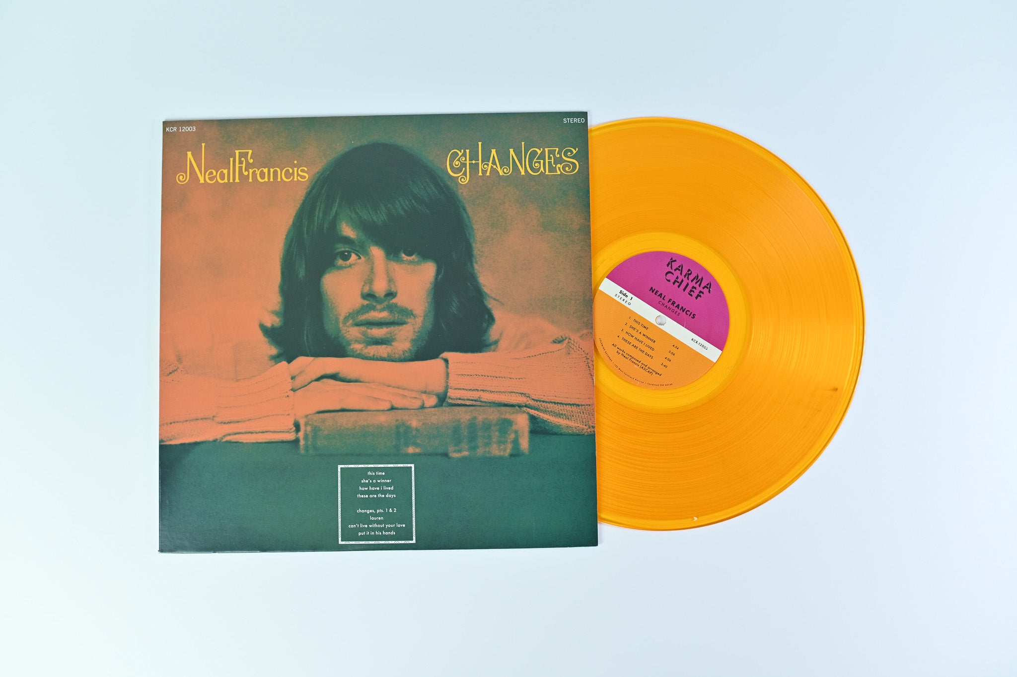 Neal Francis - Changes on Karma Chief Ltd Gold Vinyl