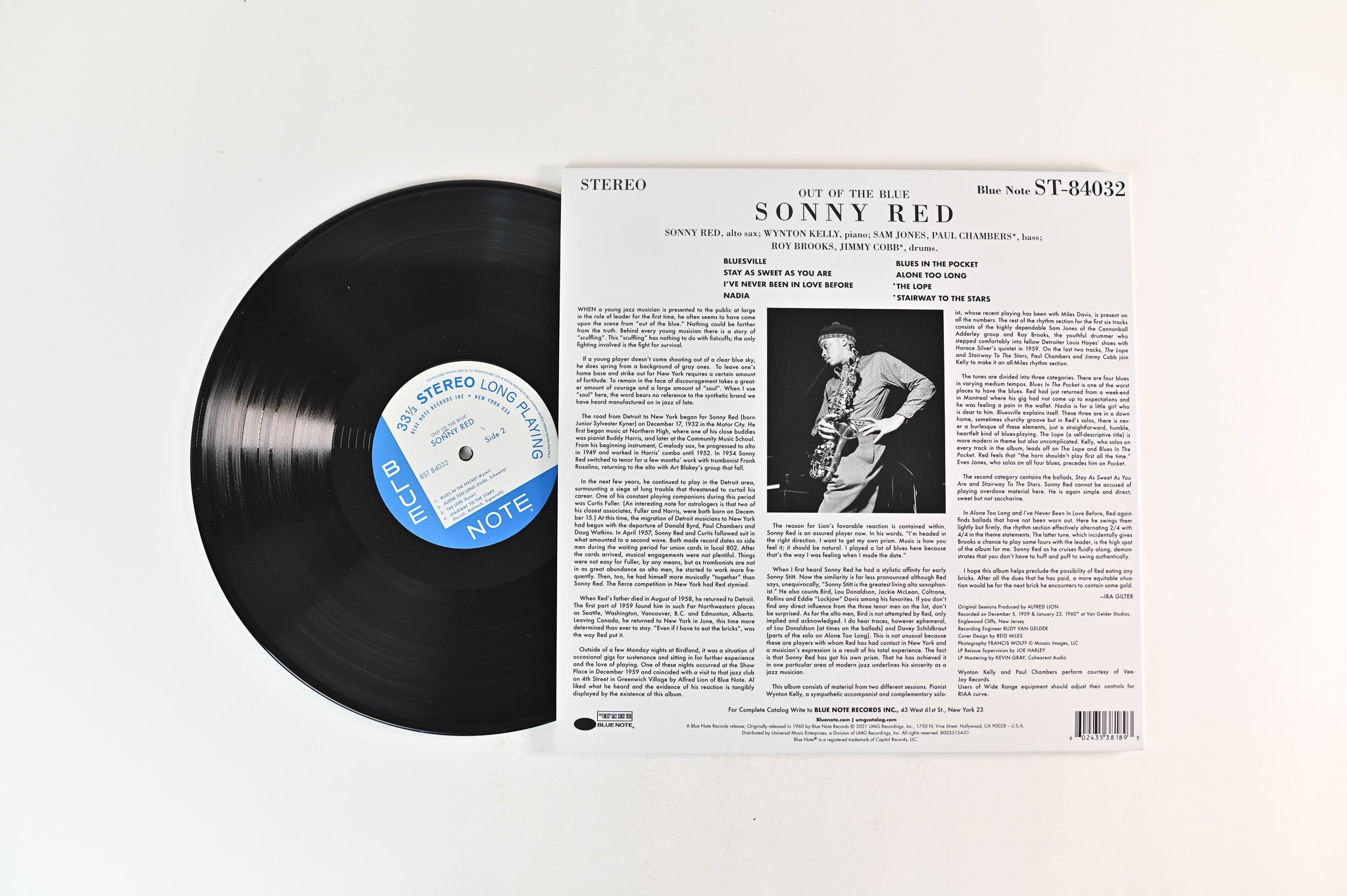 Sonny Red - Out Of The Blue on Blue Note Tone Poet Series Reissue