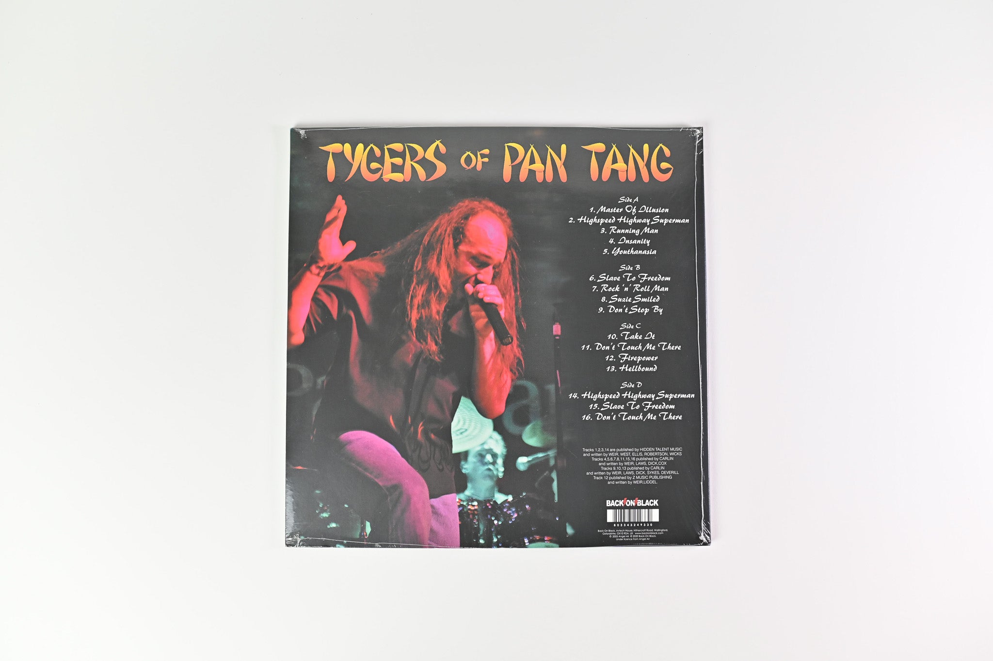 Tygers Of Pan Tang - Leg Of The Boot - Live in Holland  on Back on Black Sealed