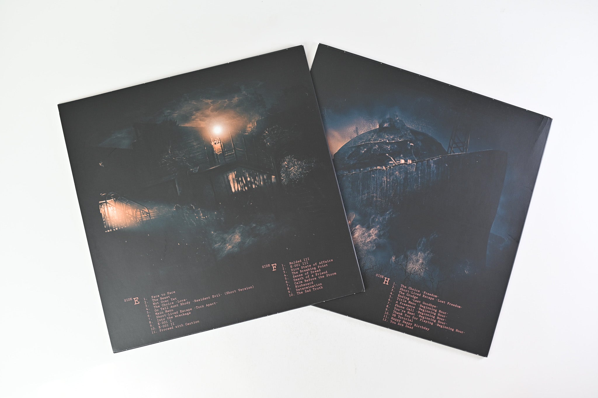 Resident Evil 7 Vinyl Record Soundtrack 4 LP Toxic outlets Mould Color VGM CREASE BOX