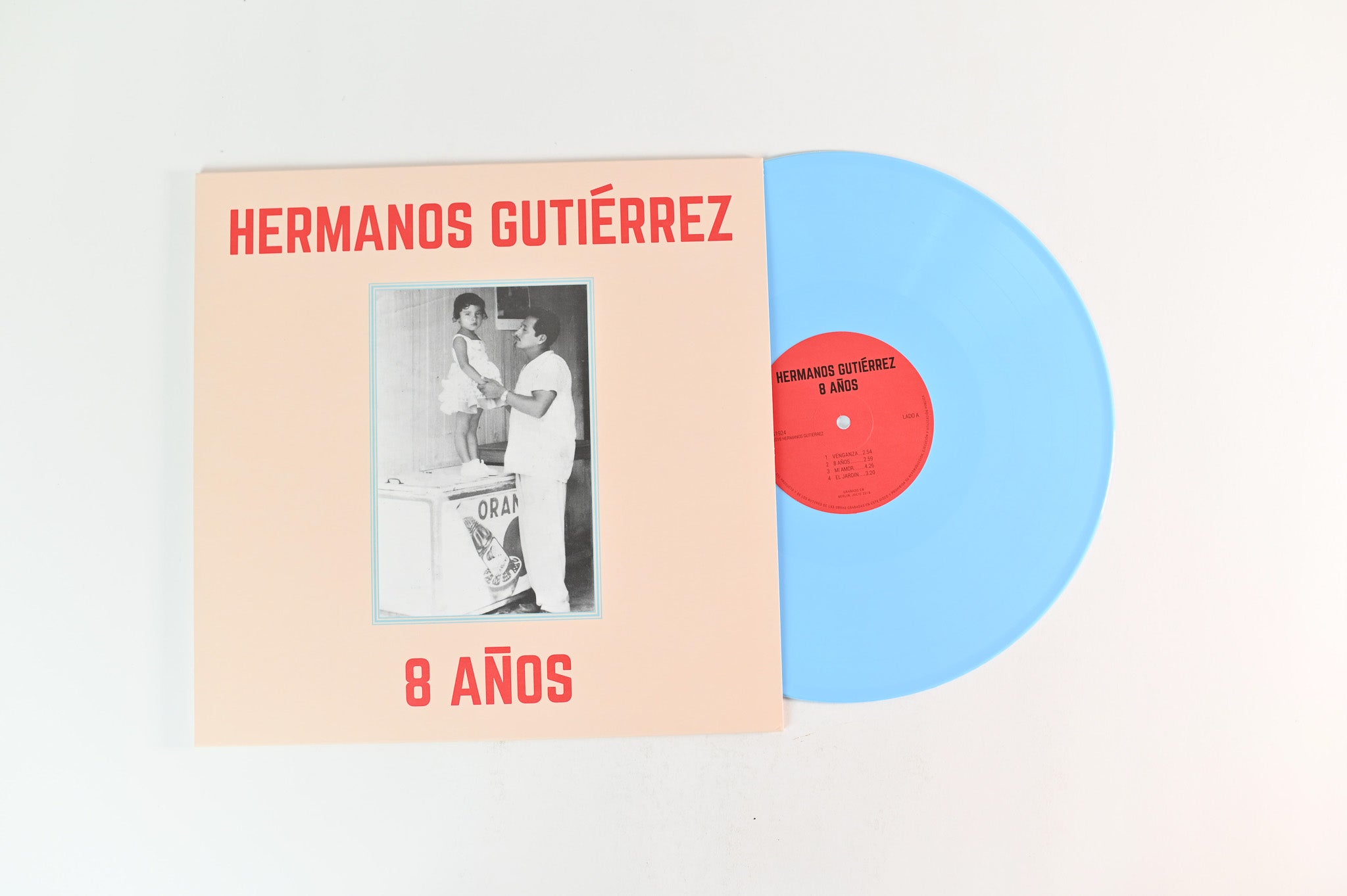 Hermanos Gutiérrez - 8 Años Baby Blue Vinyl