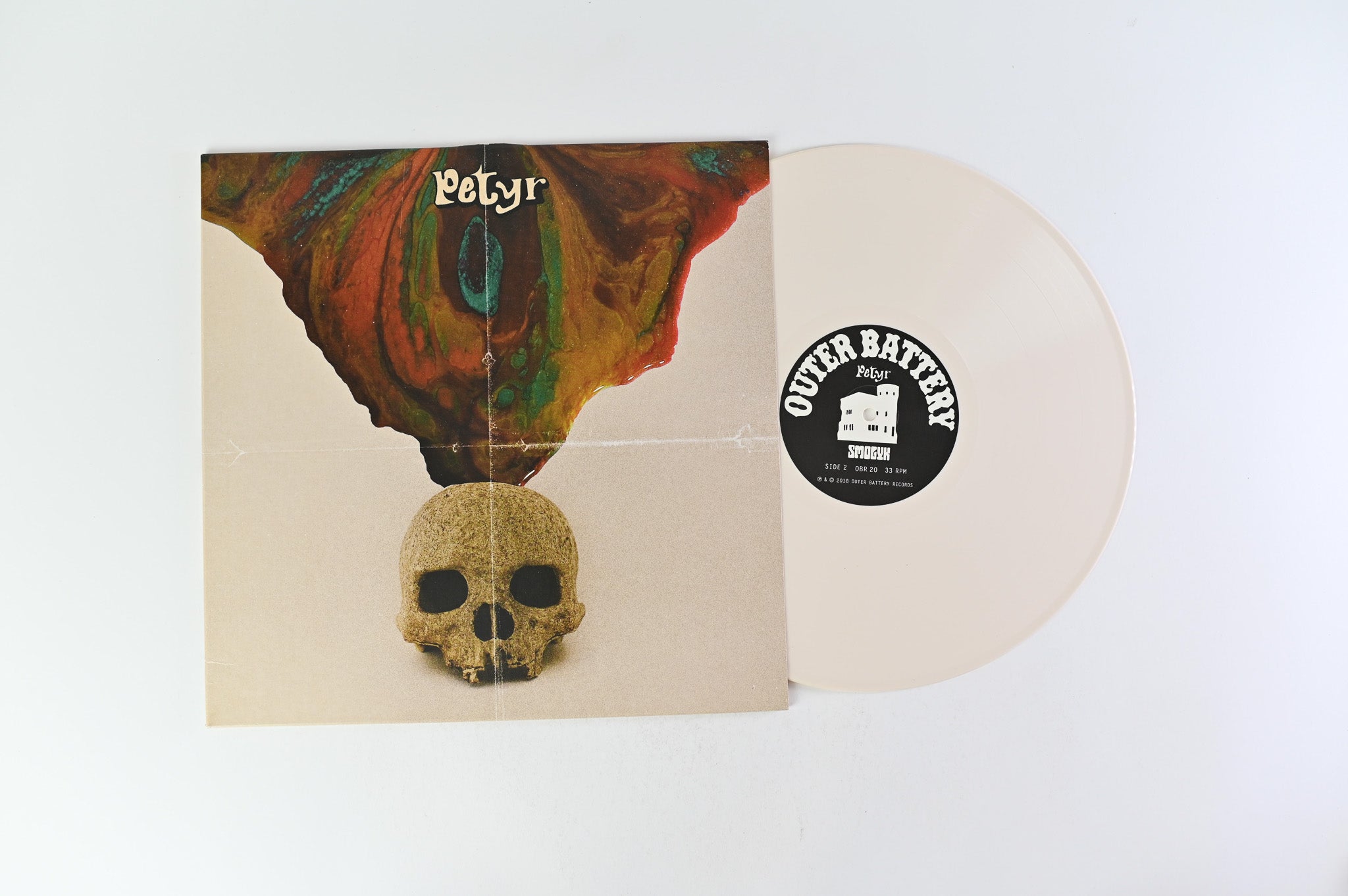 Petyr - Smolyk on Outer Battery Records - Ivory Colored Vinyl