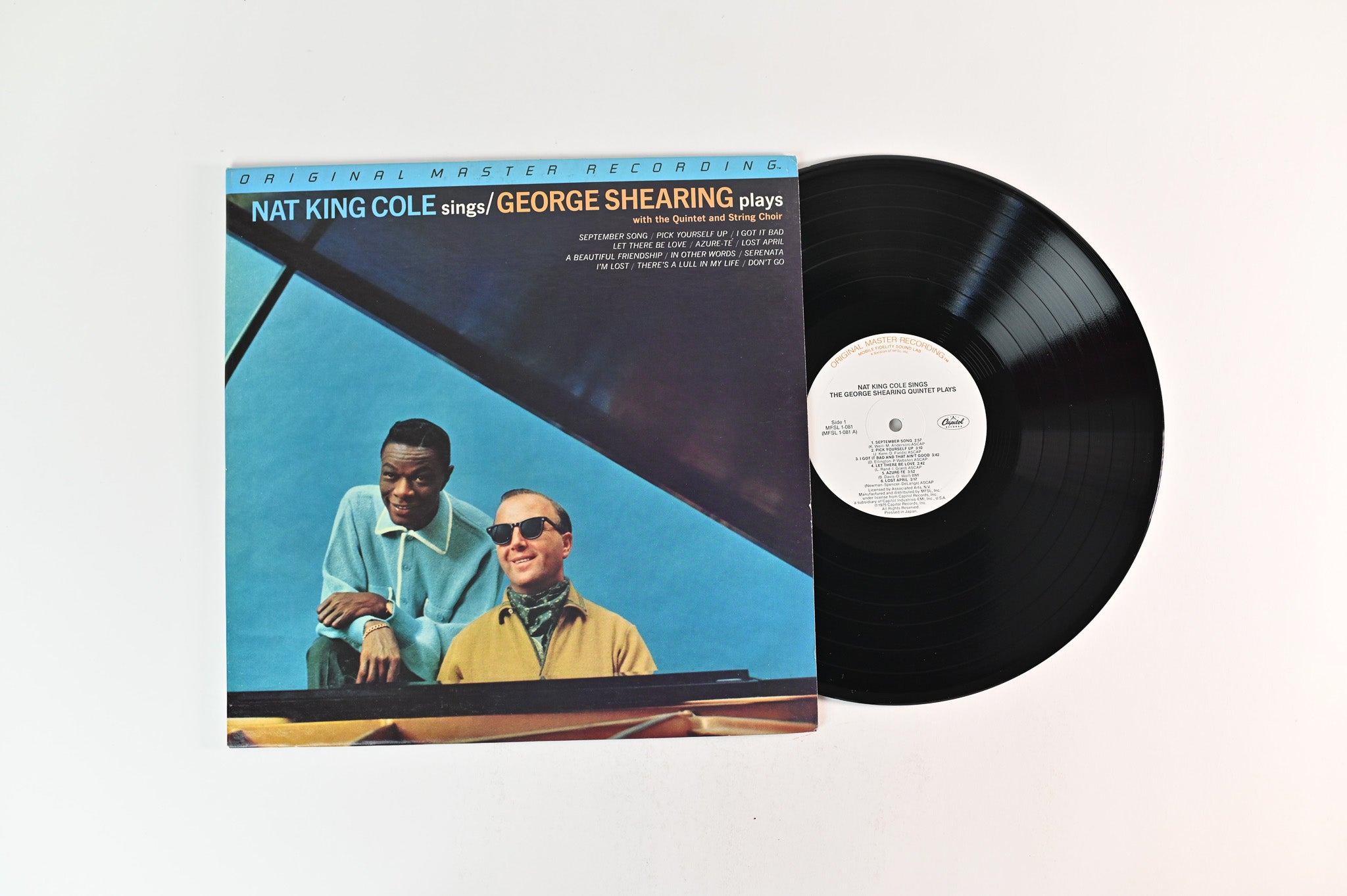 Nat King Cole - Nat King Cole Sings / George Shearing Plays on Mobile Fidelity Sound Lab Reissue