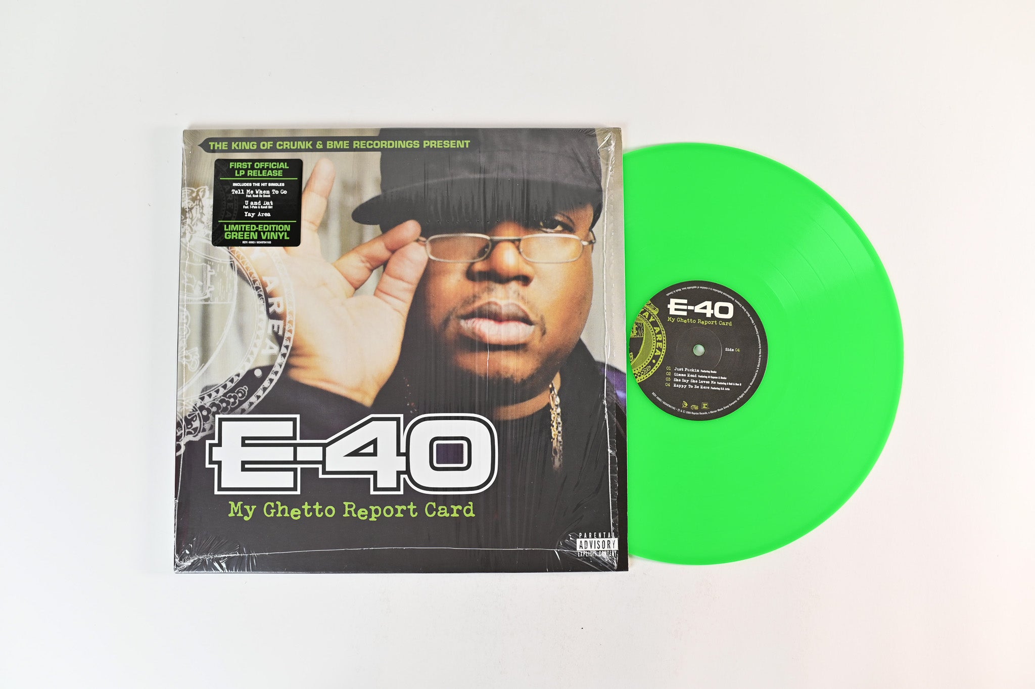 E-40 - My Ghetto Report Card on Reprise Ltd Neon Green Reissue