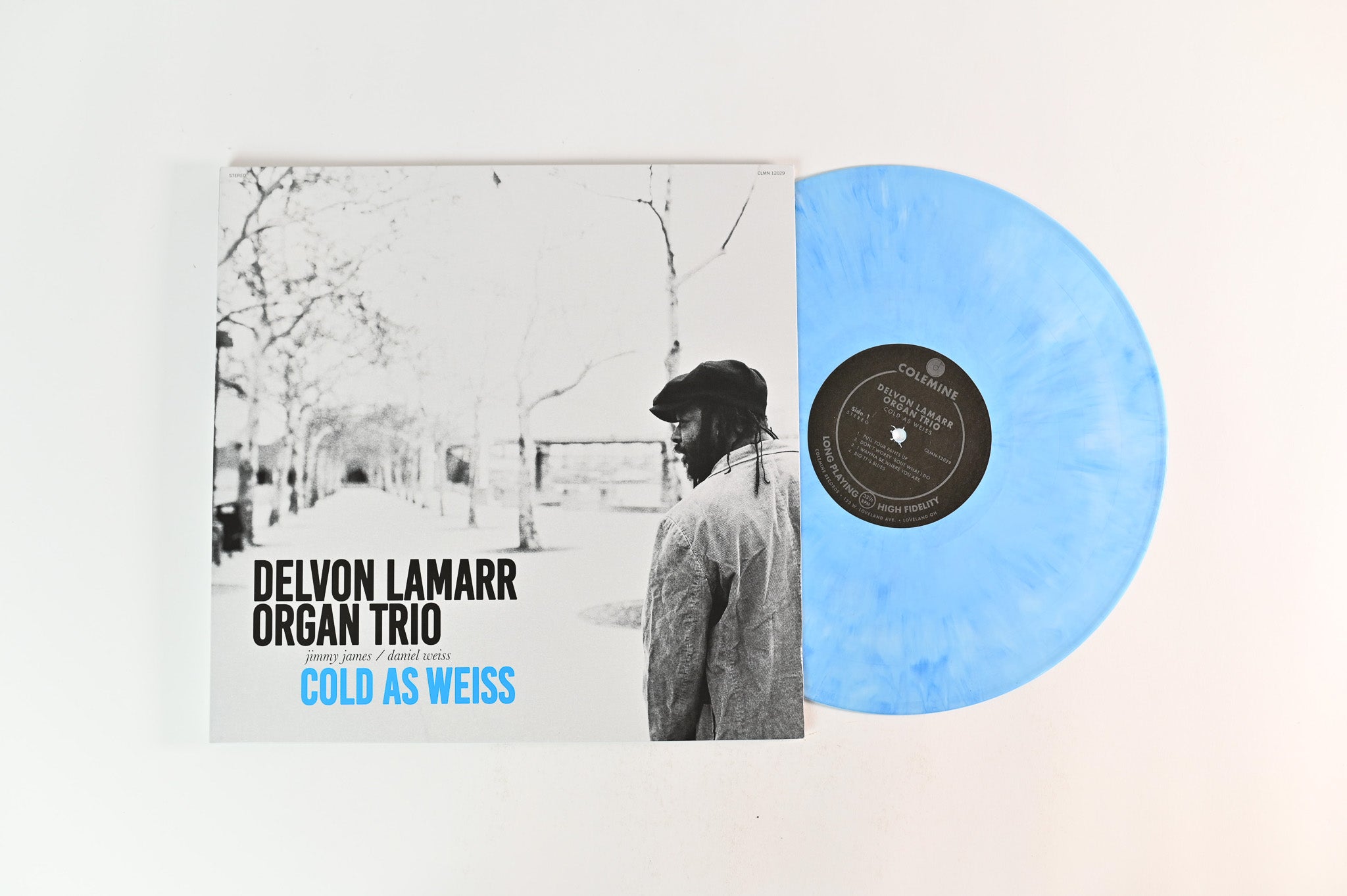 Delvon Lamarr Organ Trio - Cold As Weiss on Colemine Ltd Sky Blue With Bonus 7" & CD