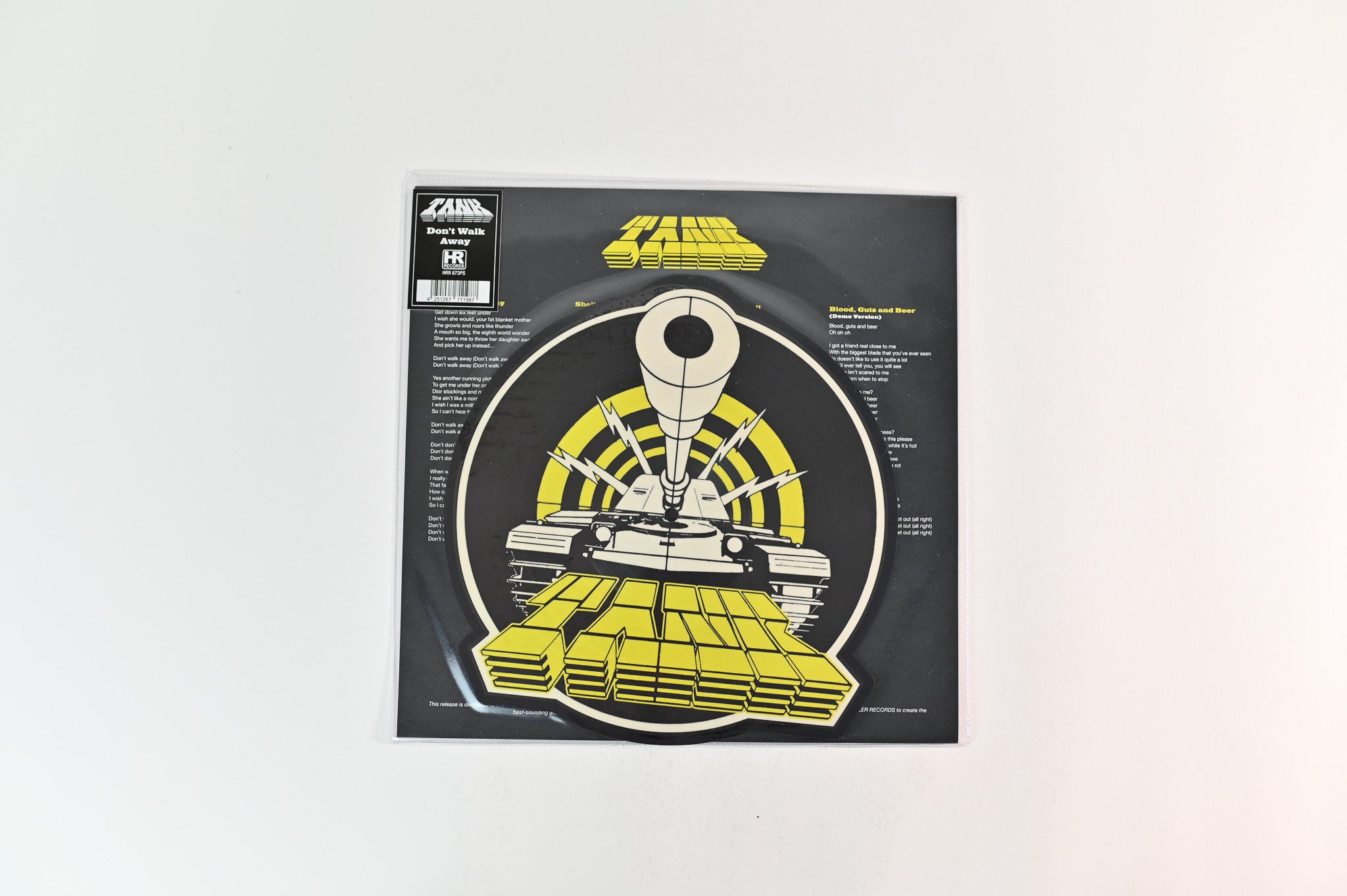 Tank - Don't Walk Away on High Roller Ltd 45 RPM 12" Picture Disc