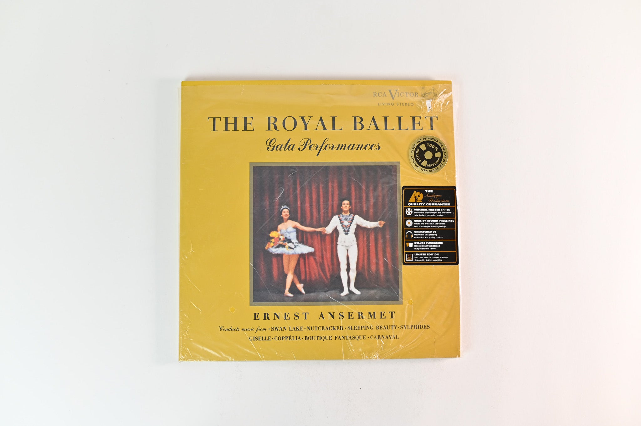 Ernest Ansermet - The Royal Ballet Gala Performances Analogue Productions 180 Gram Reissue