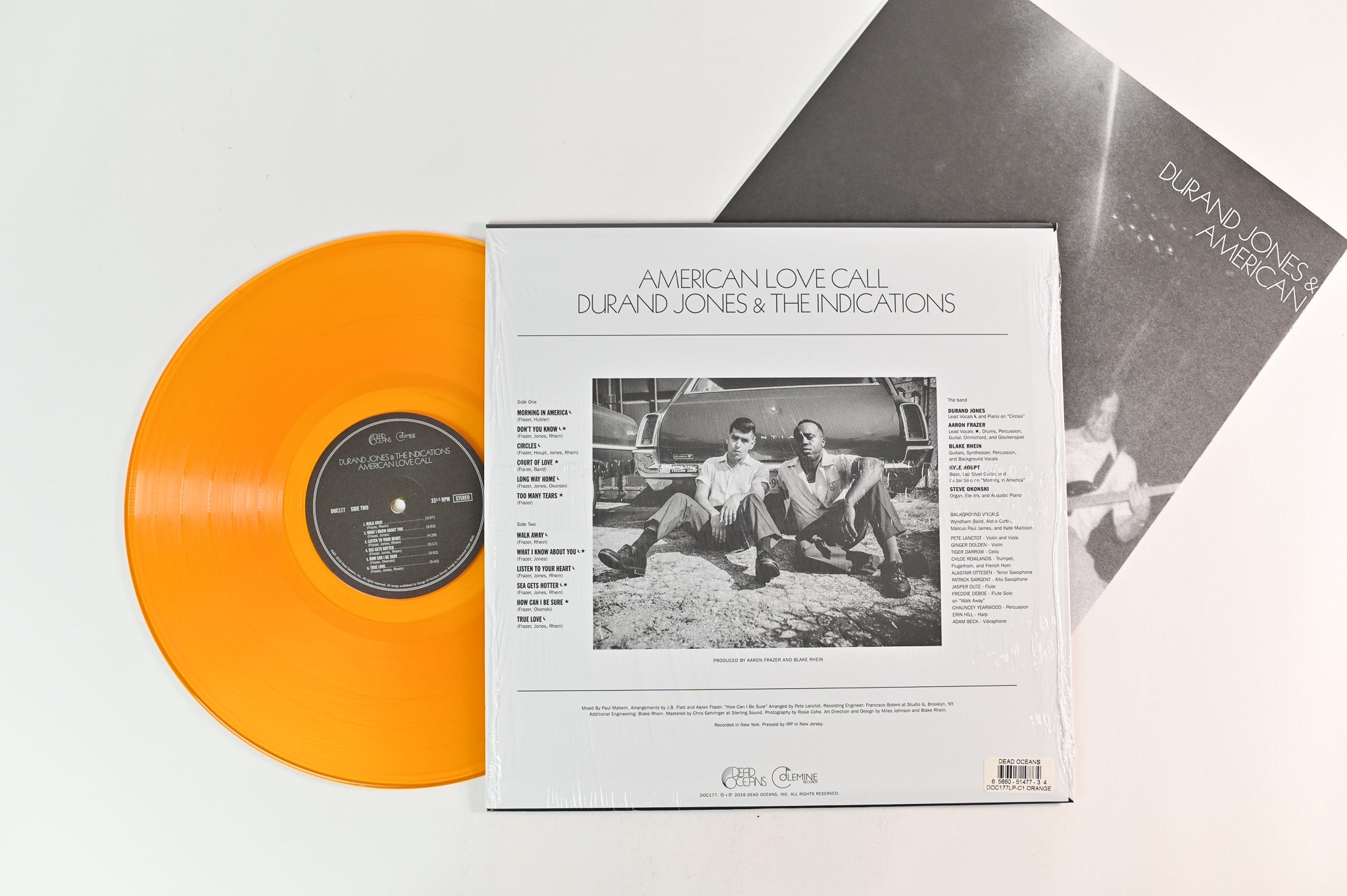 Durand Jones & The Indications - American Love Call on Dead Oceans Colemine Ltd Orange Vinyol