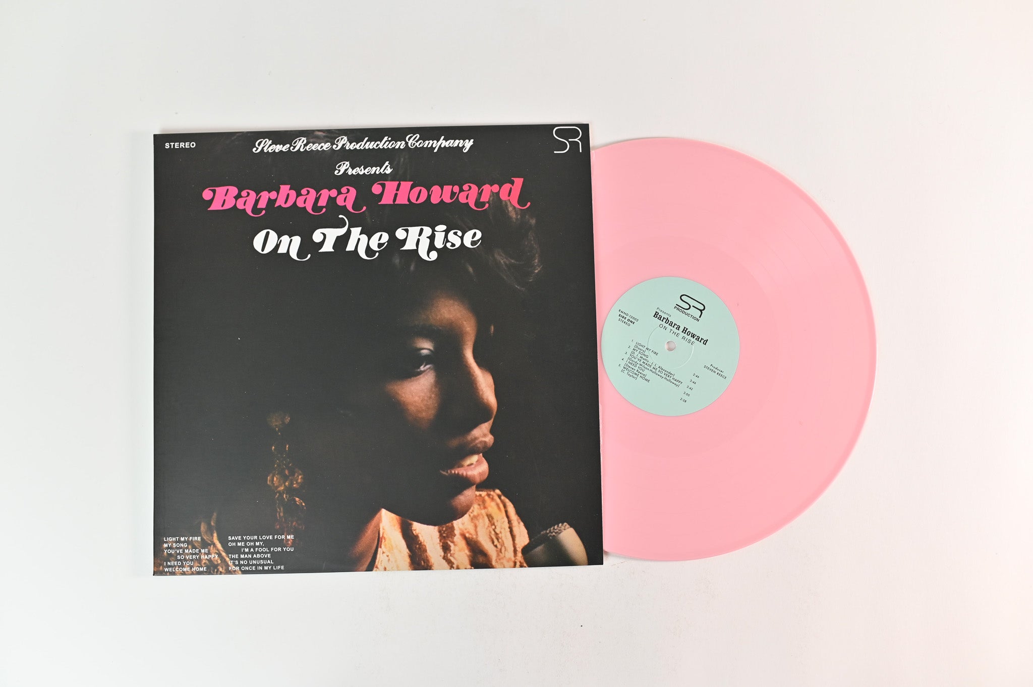 Barbara Howard - On The Rise on Remined Numbered Pink Vinyl Reissue