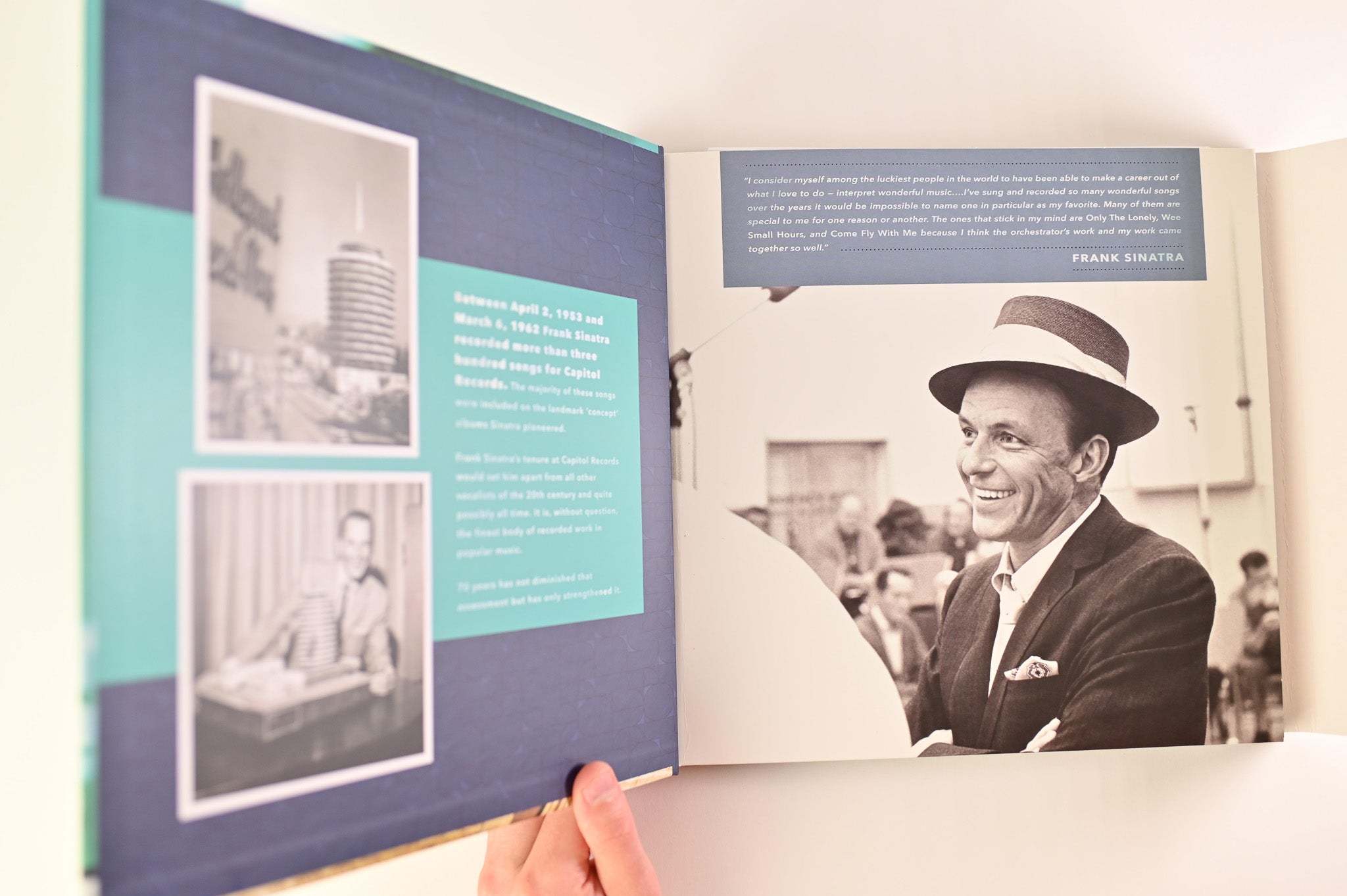 Frank Sinatra - Frank Sinatra Platinum (70th Capitol Collection) on Capitol Ltd 4 LP Booklet Set