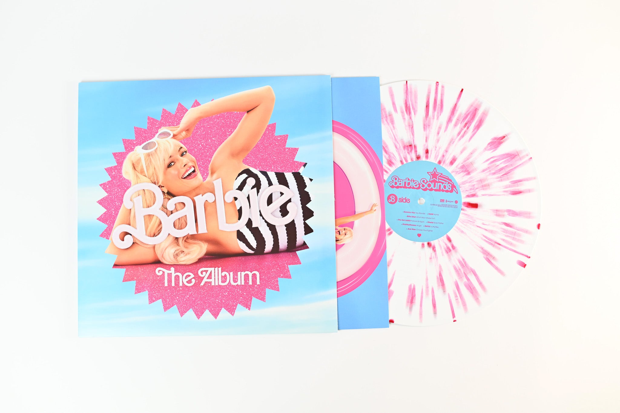 Various - Barbie The Album on Atlantic White with Pink Bloom