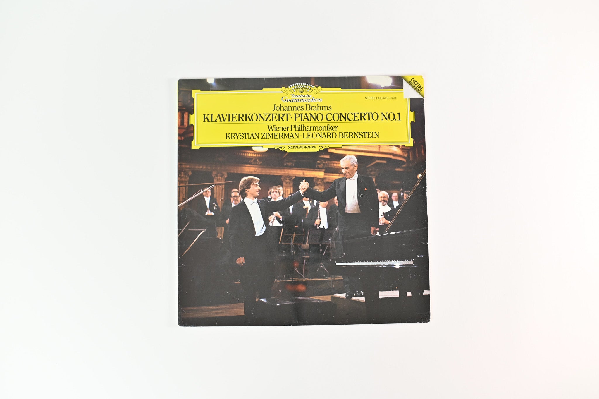 Johannes Brahms - Klavierkonzert = Piano Concert No. 1 on Deutsche Grammophon Sealed