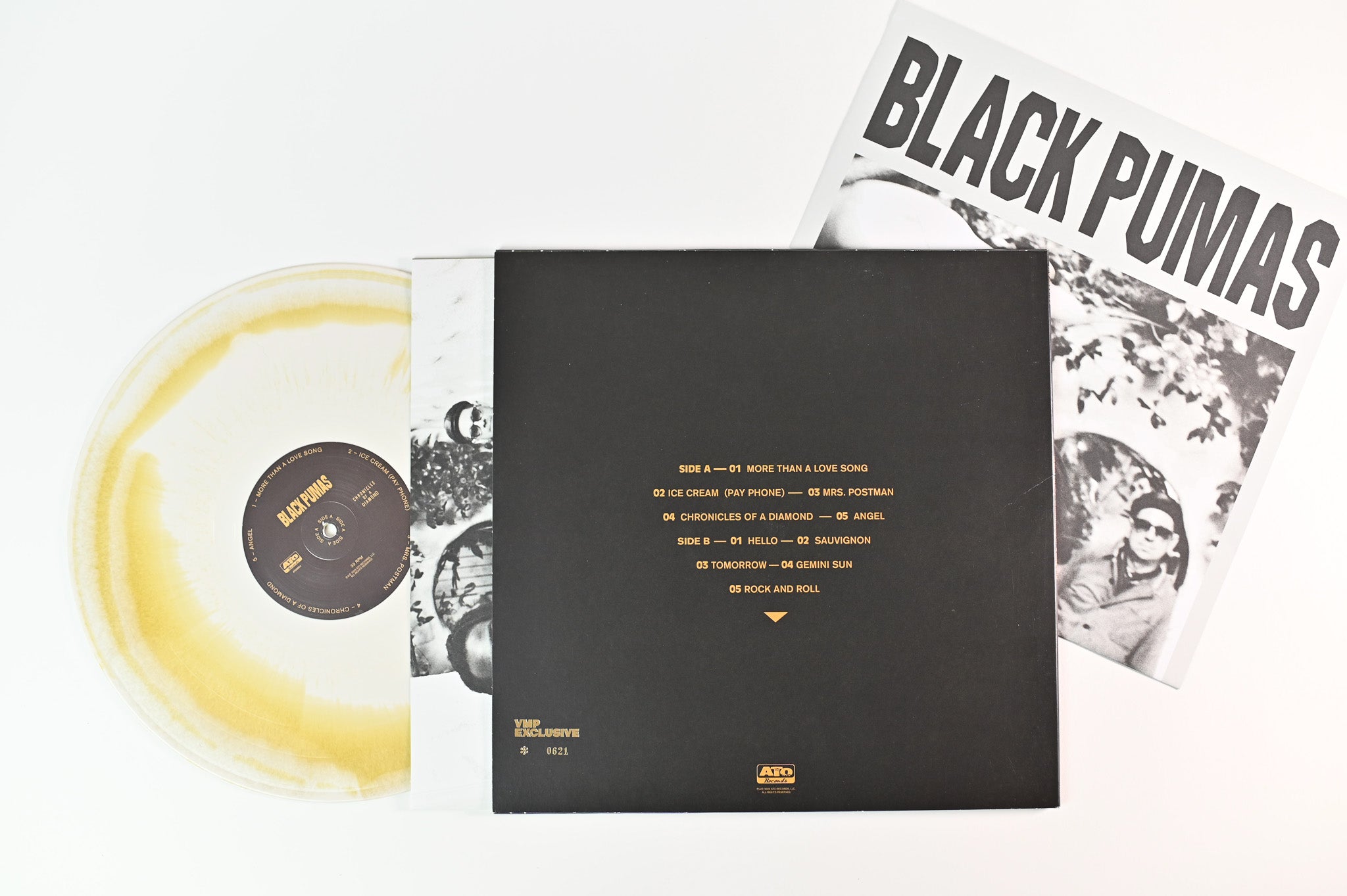 Black Pumas - Chronicles Of A Diamond on ATO Vinyl Me Please Club Edition Ltd Numbered Gold & Cream