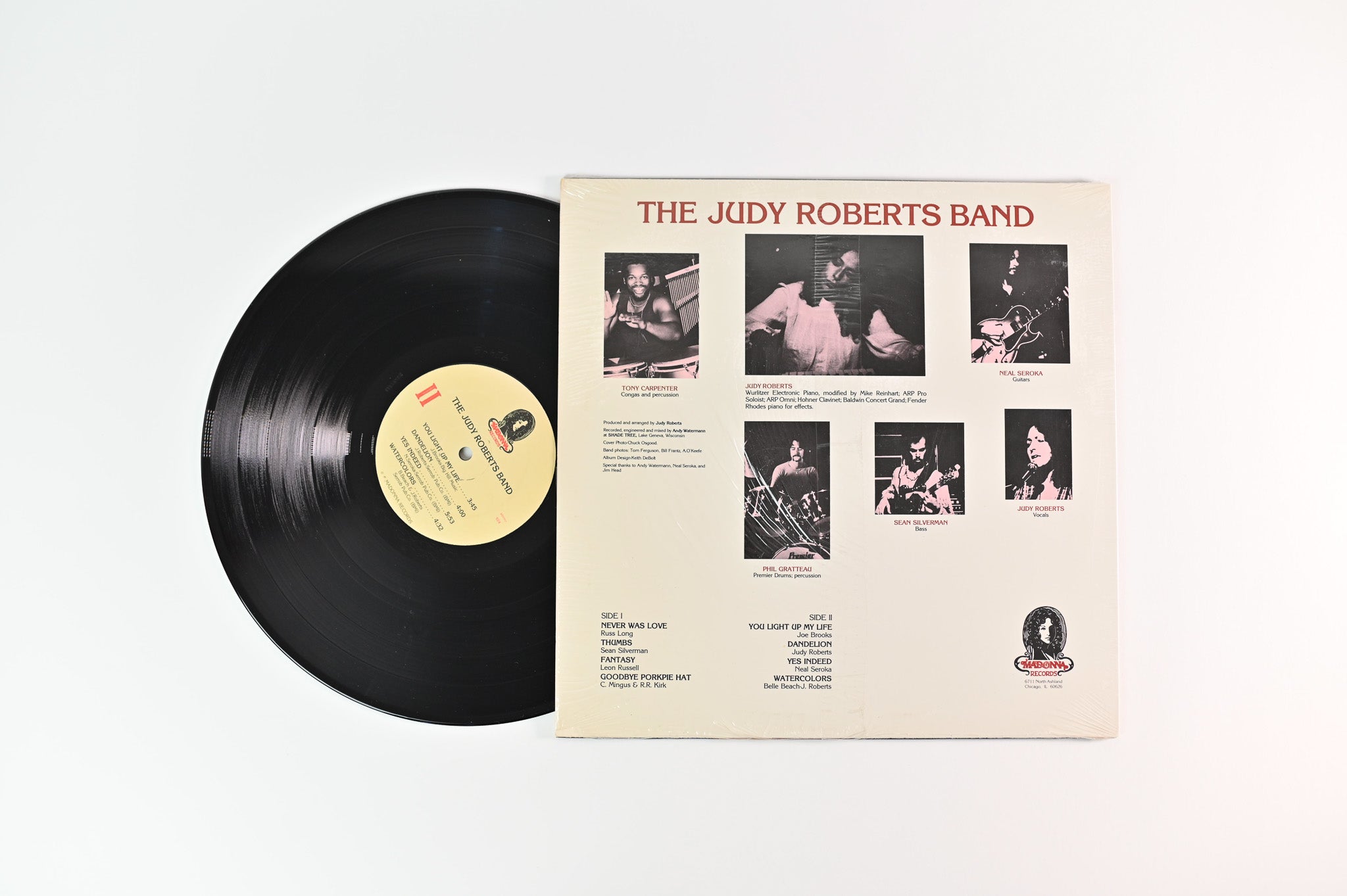 The Judy Roberts Band - The Judy Roberts Band on Madonna