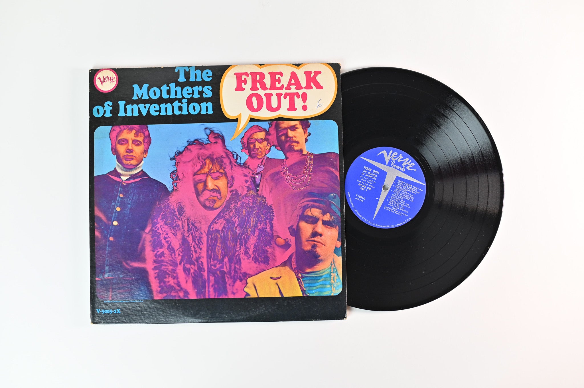 The Mothers - Freak Out! on Verve - Mono