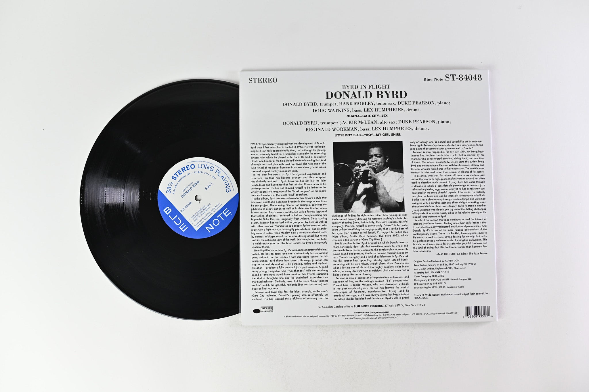 Donald Byrd - Byrd In Flight on Blue Note Tone Poet Series