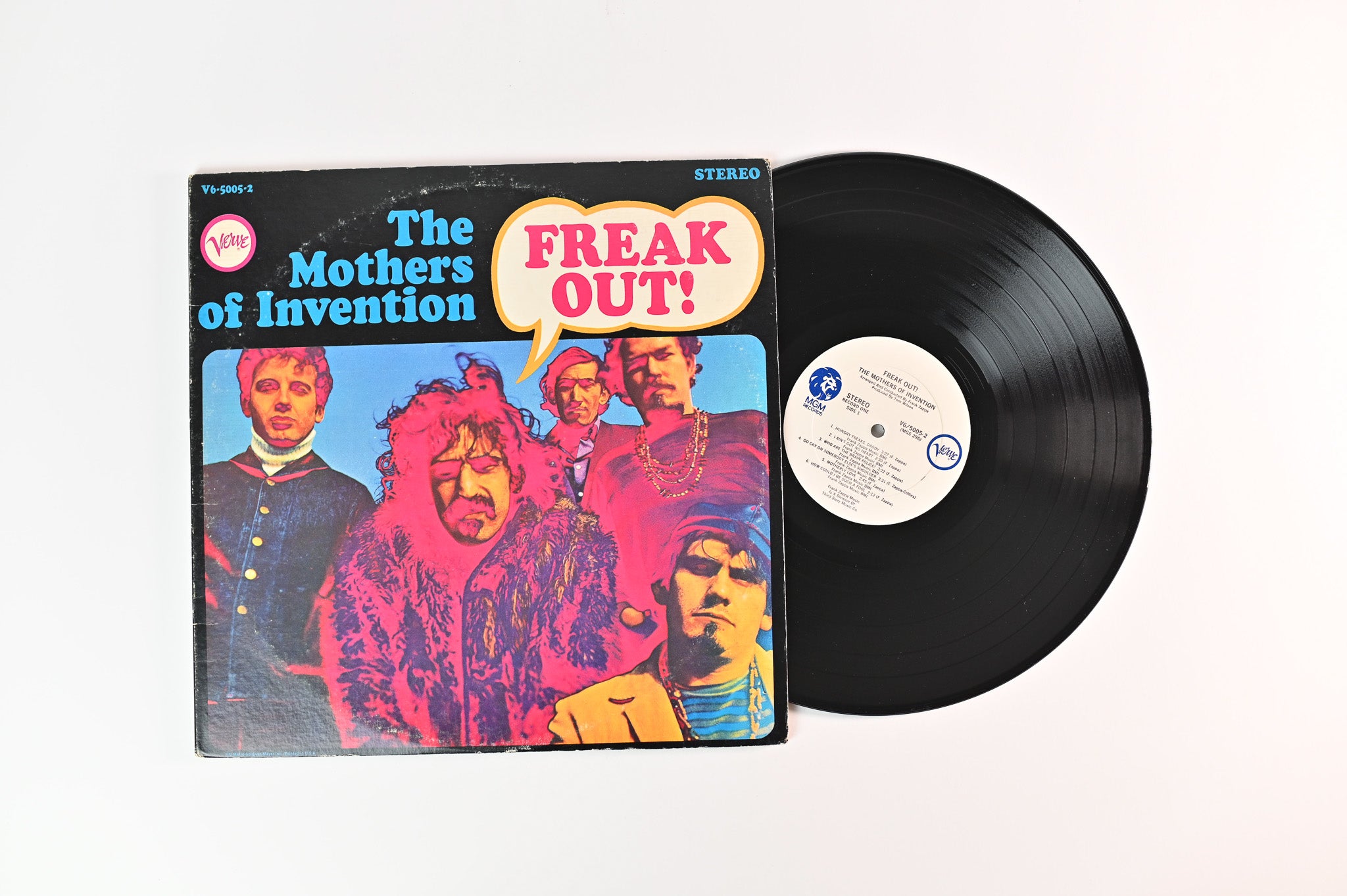 The Mothers - Freak Out! on Verve Records - Stereo