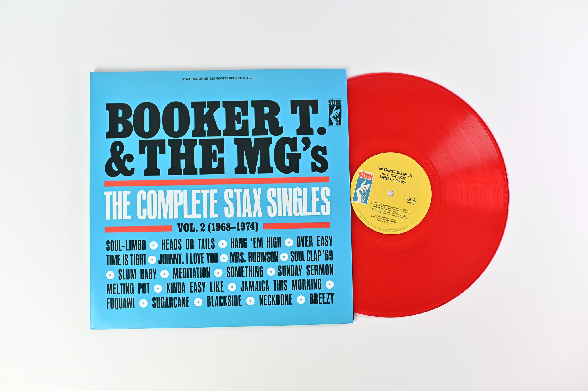 Booker T & The MG's - The Complete Stax Singles, Vol. 2 (1968-1974) on Real Gone Red Translucent