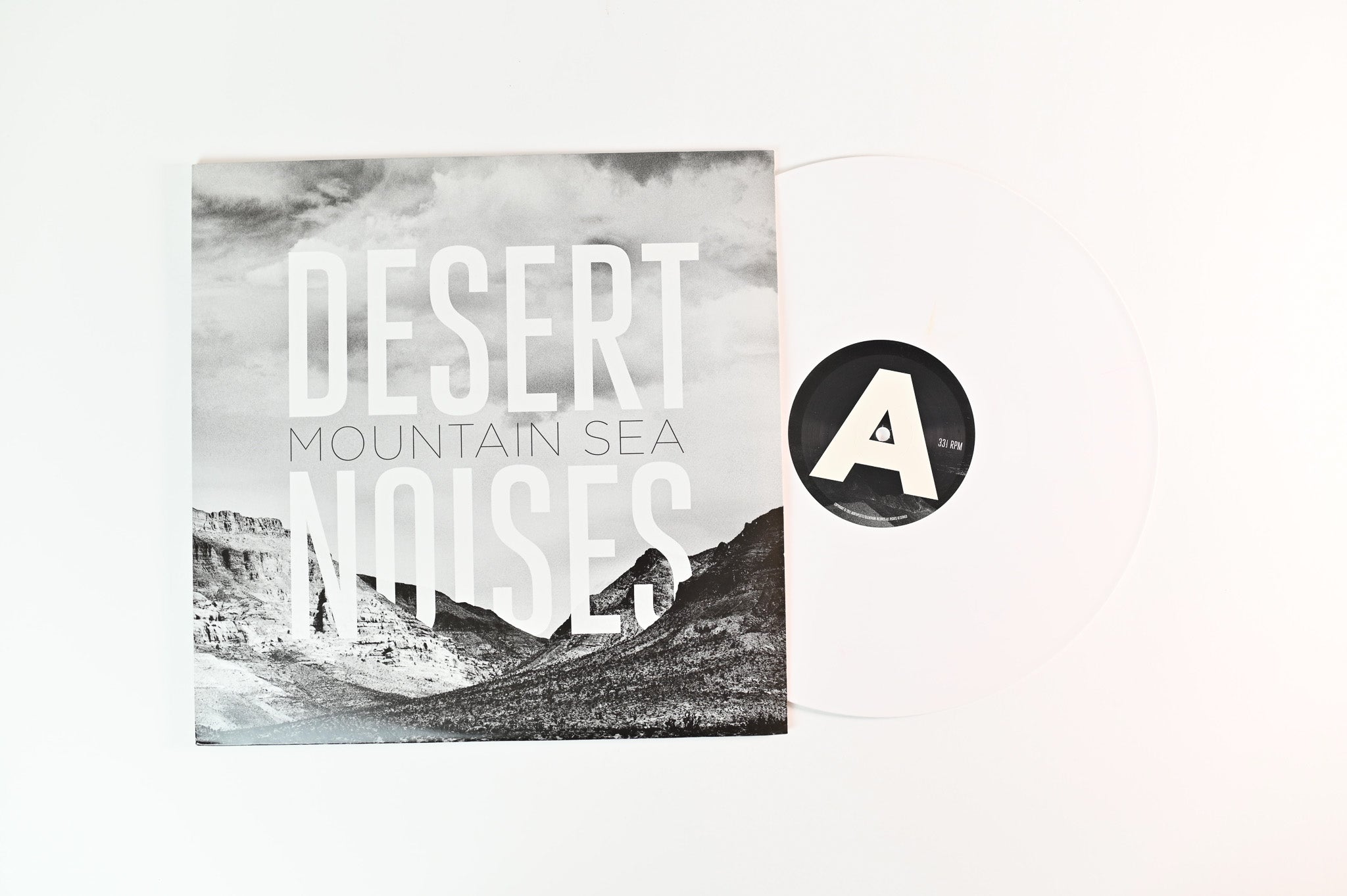 Desert Noises - Mountain Sea on Northplatte Records / Slowtrain Records - White Vinyl