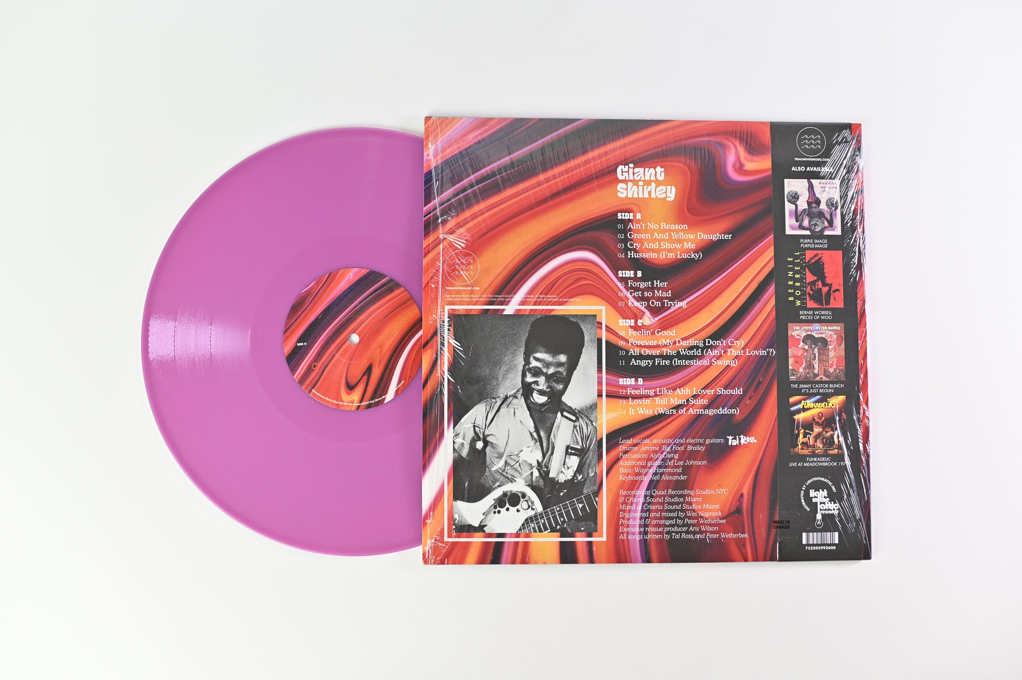 Tal Ross - Giant Shirley on Light in the Attic Ltd Violet Vinyl