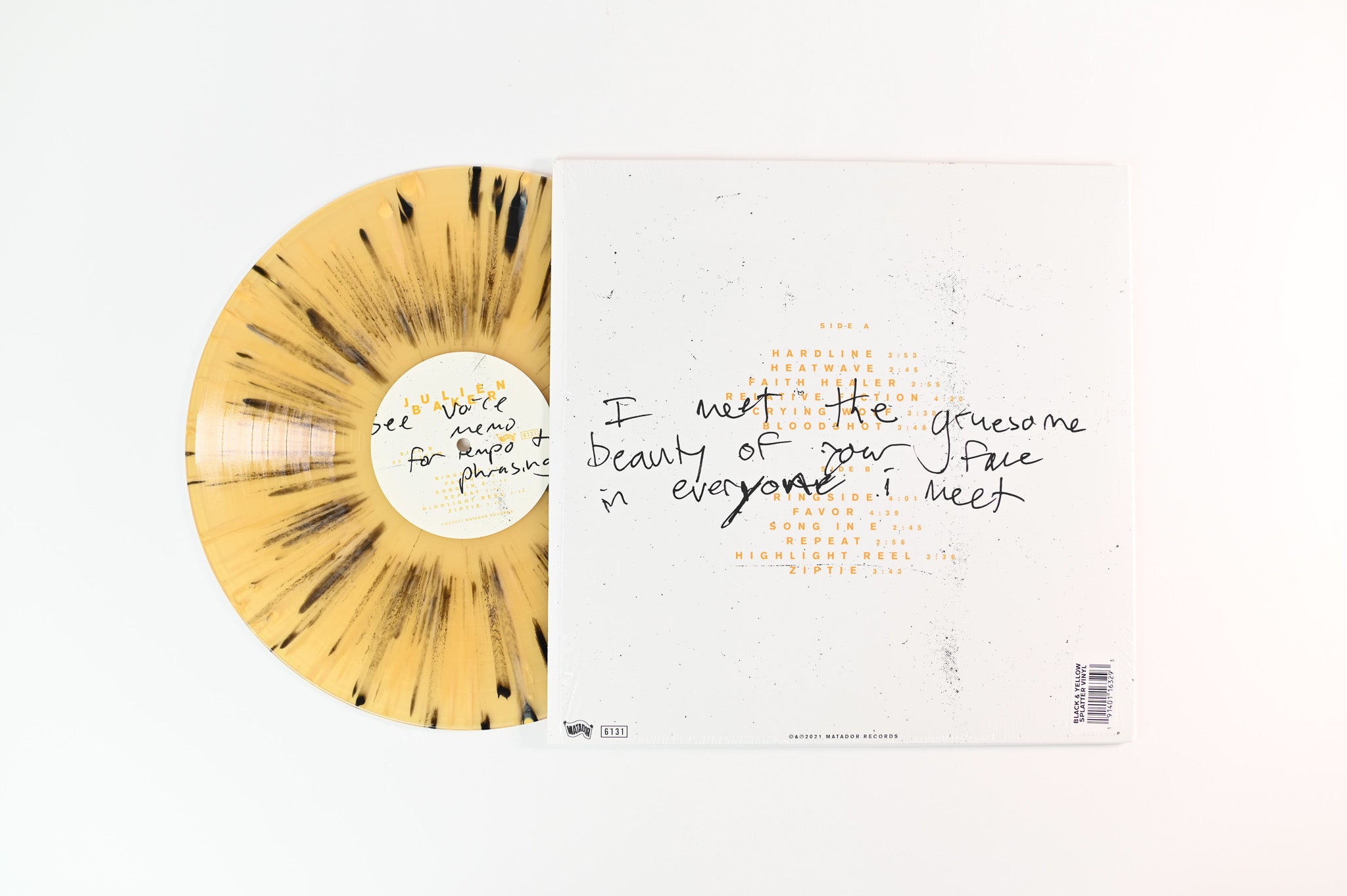 Julien Baker - Little Oblivions on Matador - Splatter Vinyl