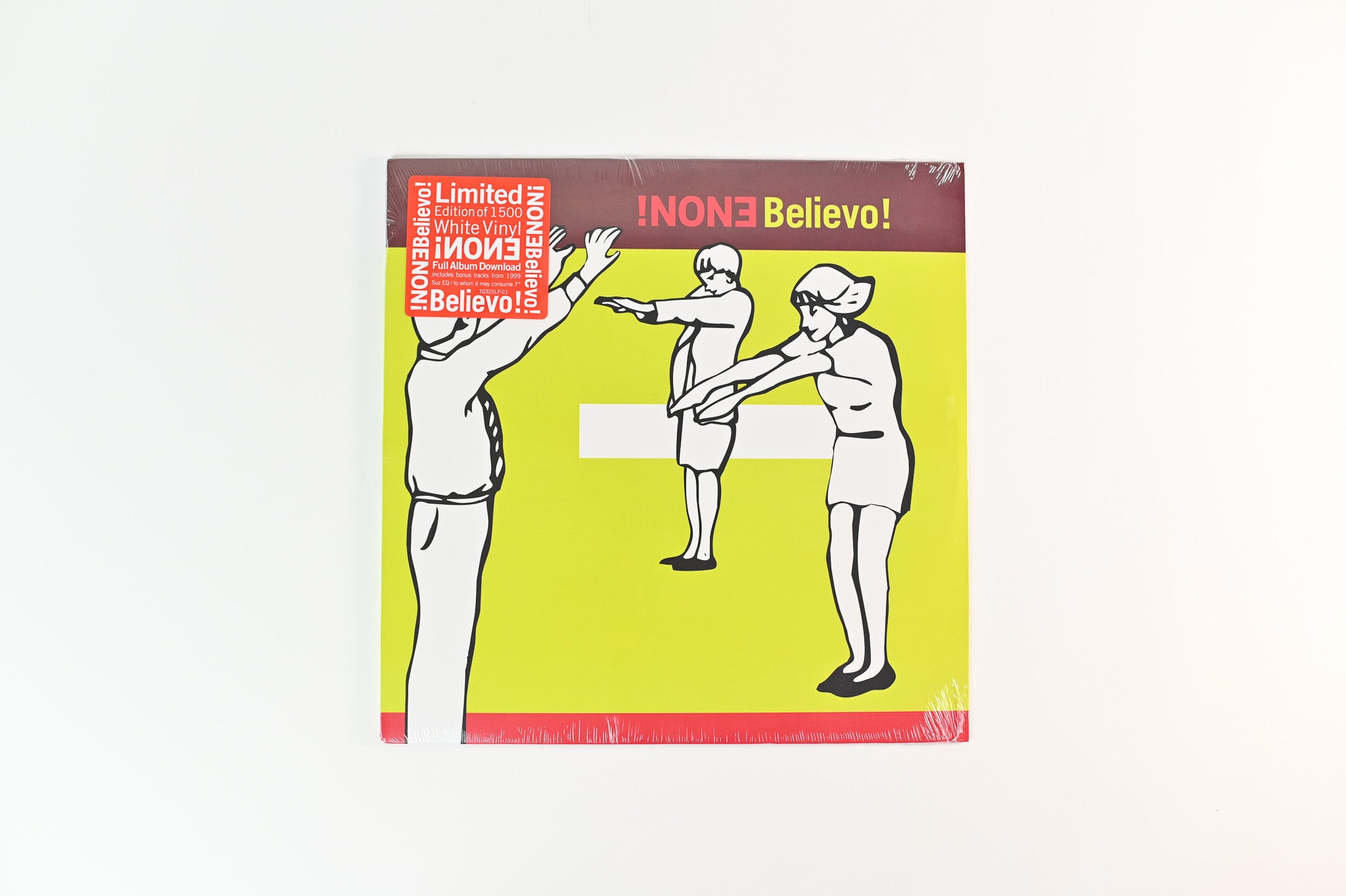 Enon - Believo! on Touch And Go - White Vinyl Sealed