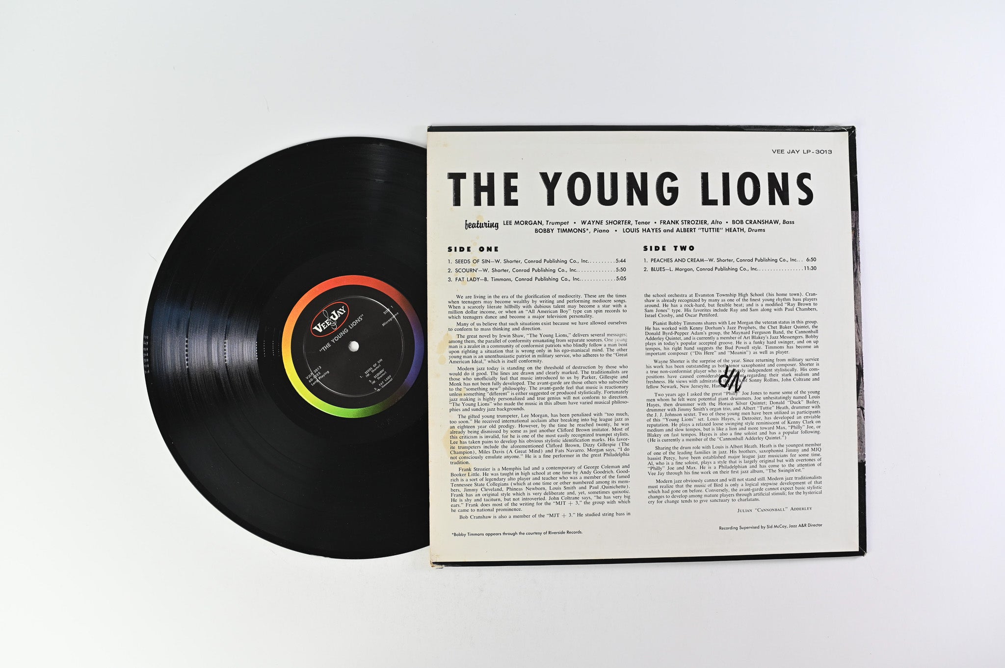 The Young Lions - The Young Lions on Vee Jay Mono