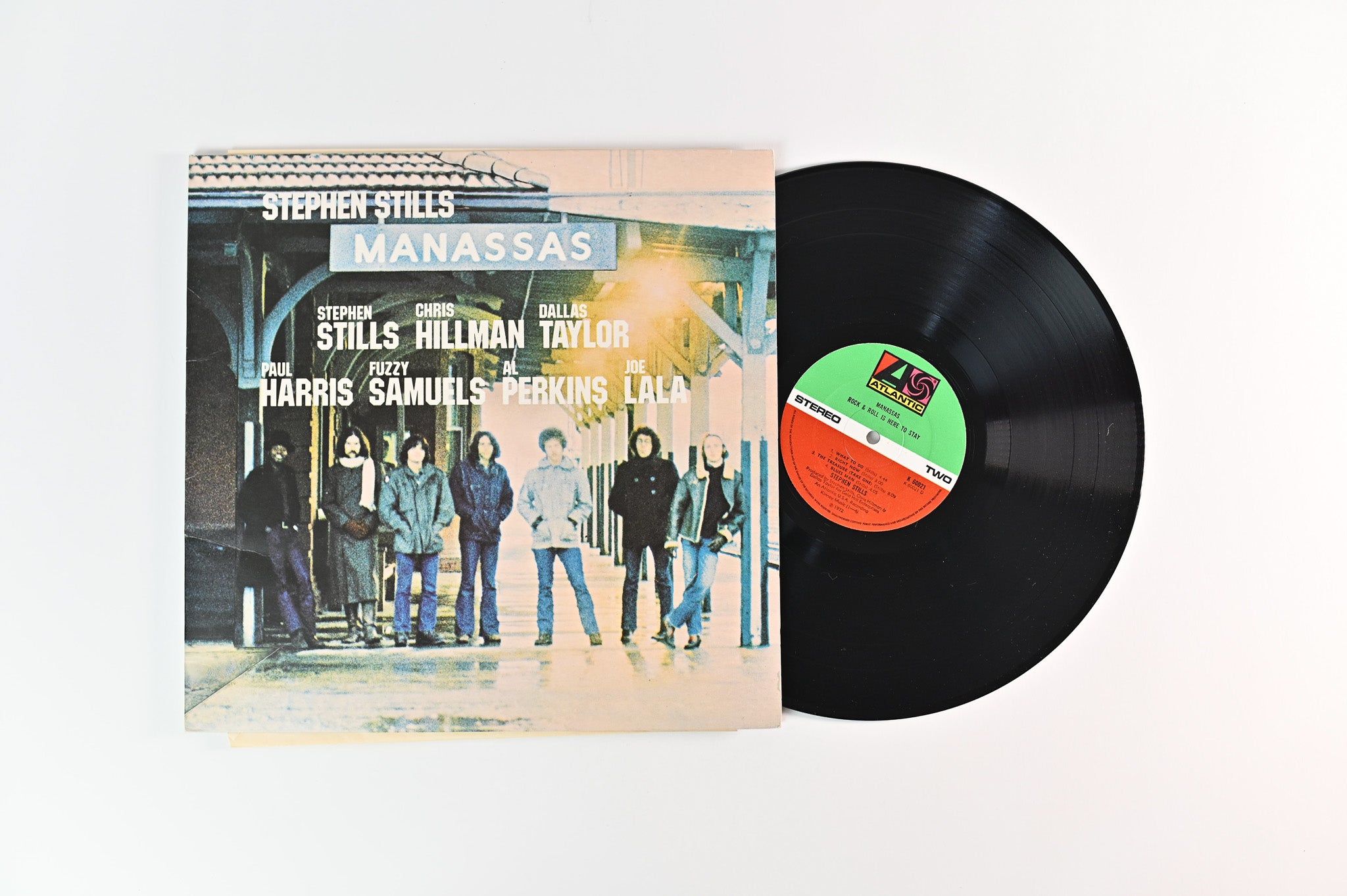 Stephen Stills - Manassas on Atlantic UK pressing