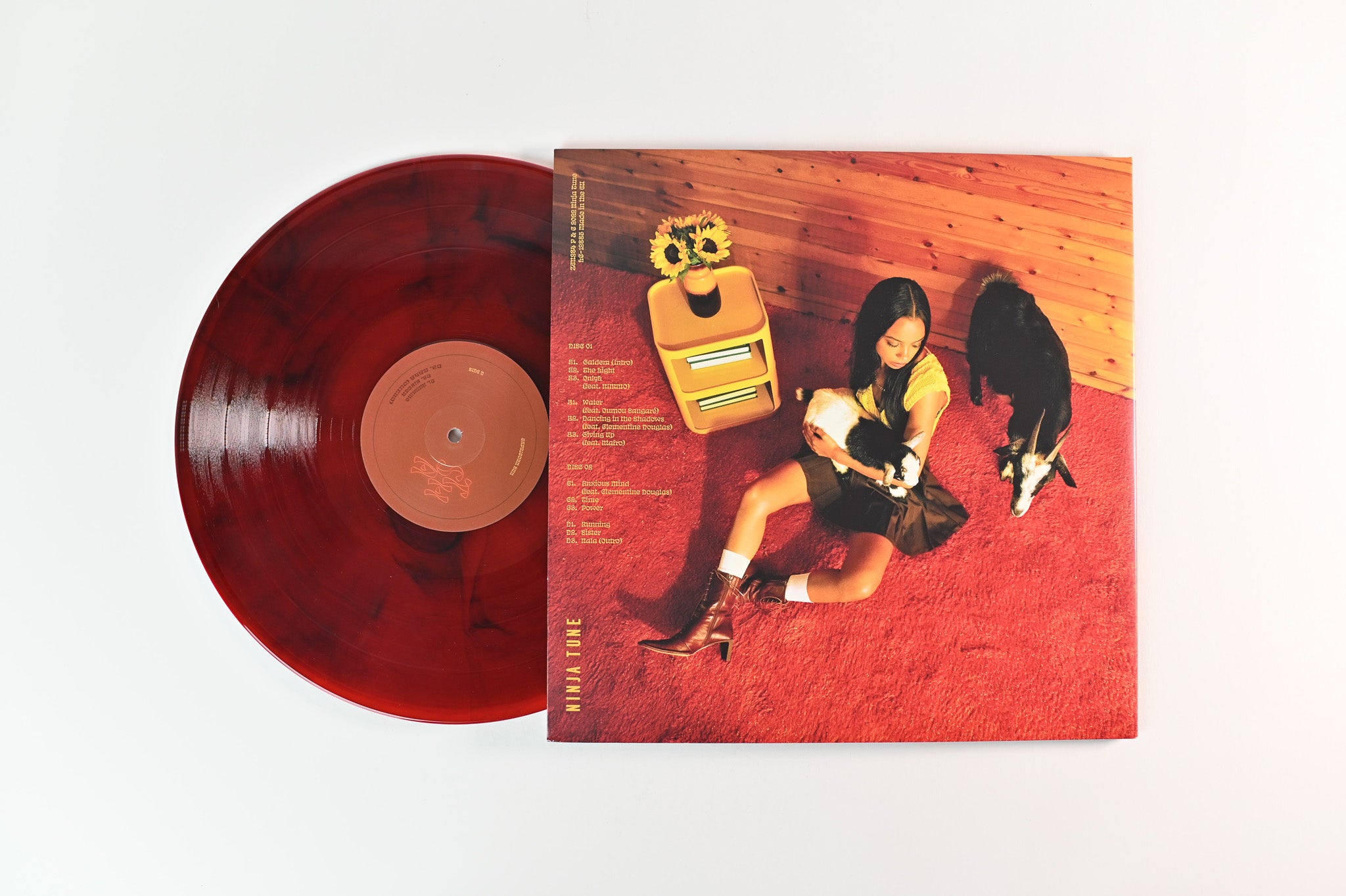 TSHA - Capricorn Sun on Ninja Tune - Red Marbled Vinyl