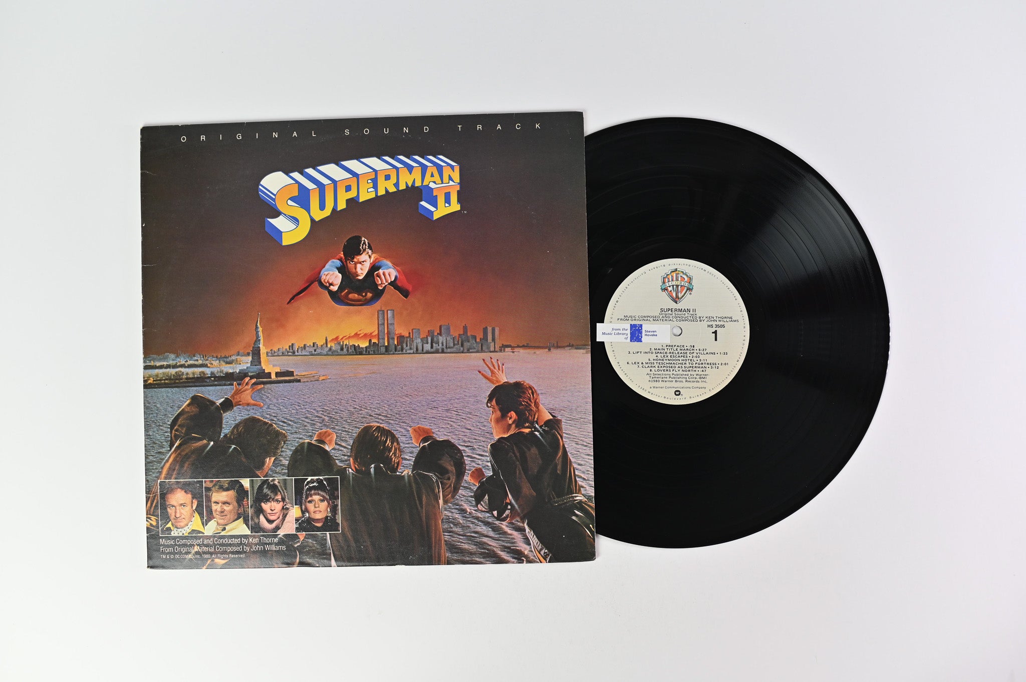 Ken Thorne - Superman II (Original Soundtrack) on Warner Bros. Records