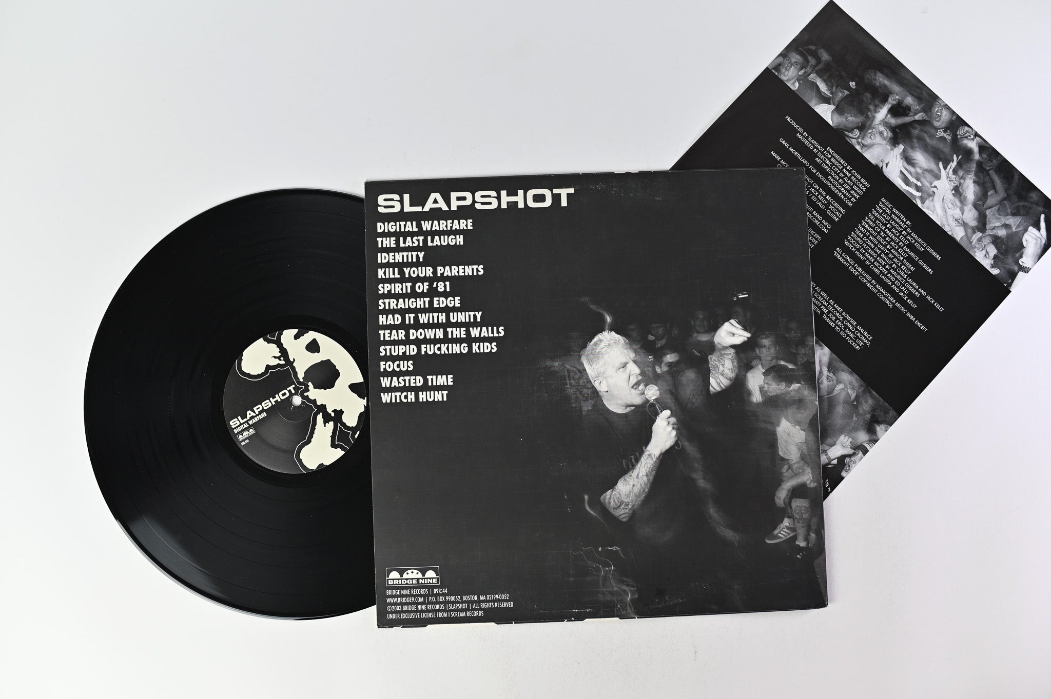 Slapshot - Digital Warfare on Bridge Nine Records