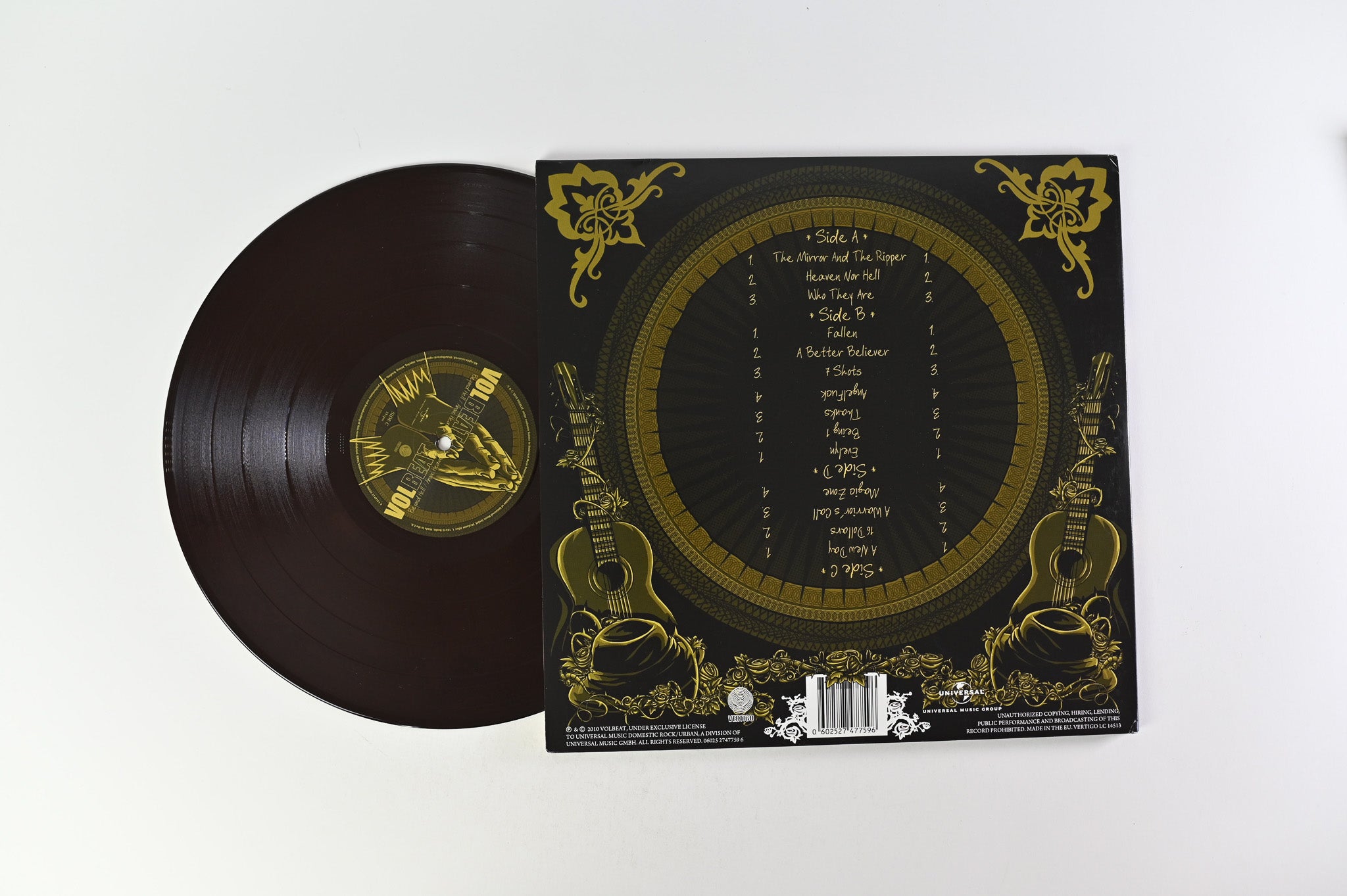 Volbeat - Beyond Hell / Above Heaven on Vertigo Brown Reissue