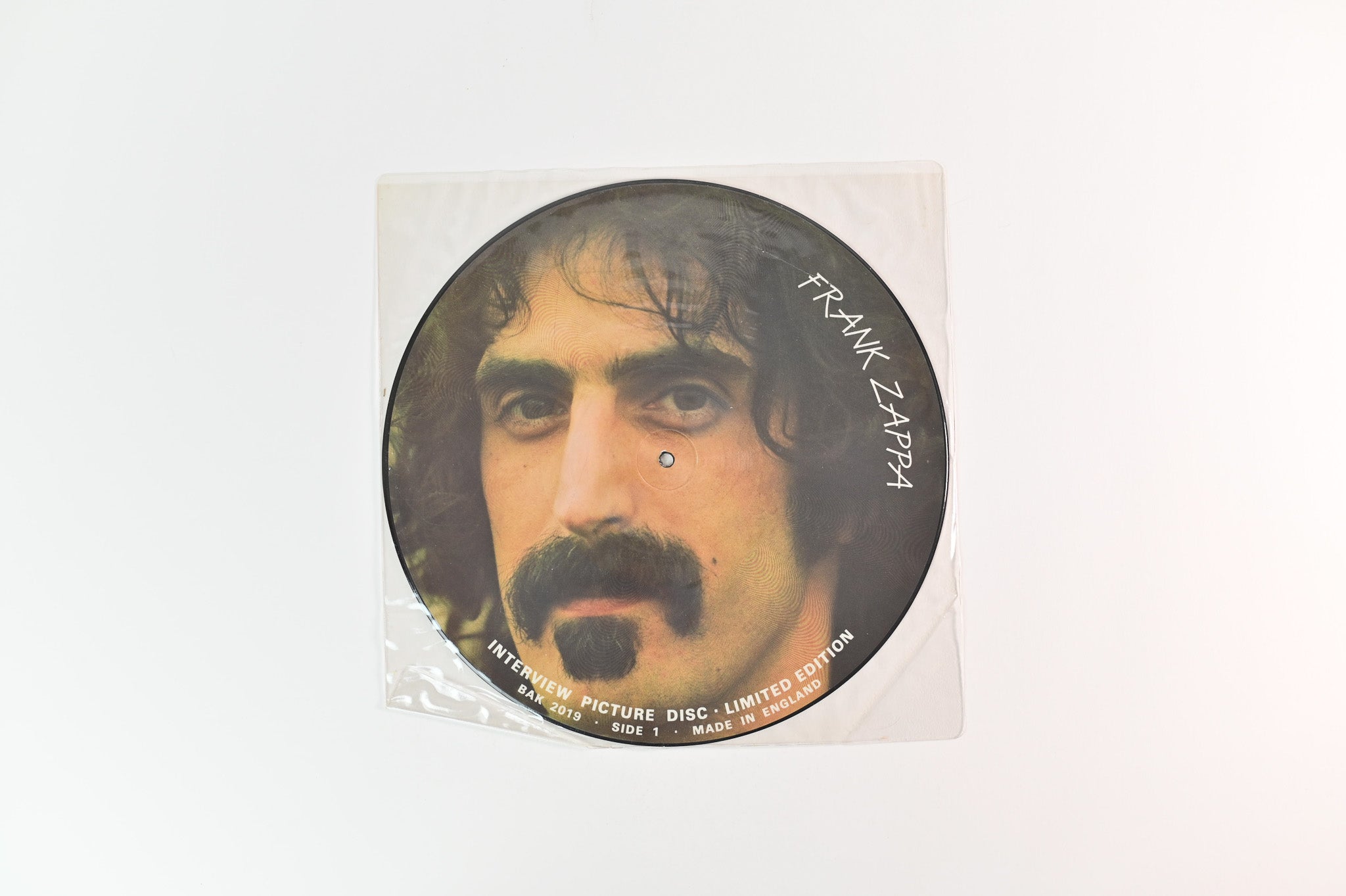 Frank Zappa - Interview Picture Disc - Limited Edition on Baktabak - Unofficial release