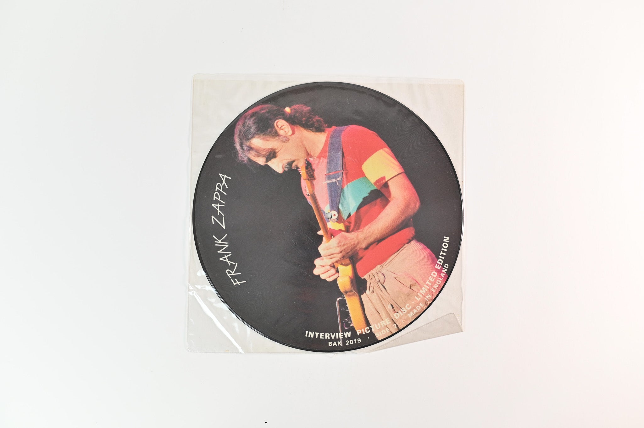 Frank Zappa - Interview Picture Disc - Limited Edition on Baktabak - Unofficial release