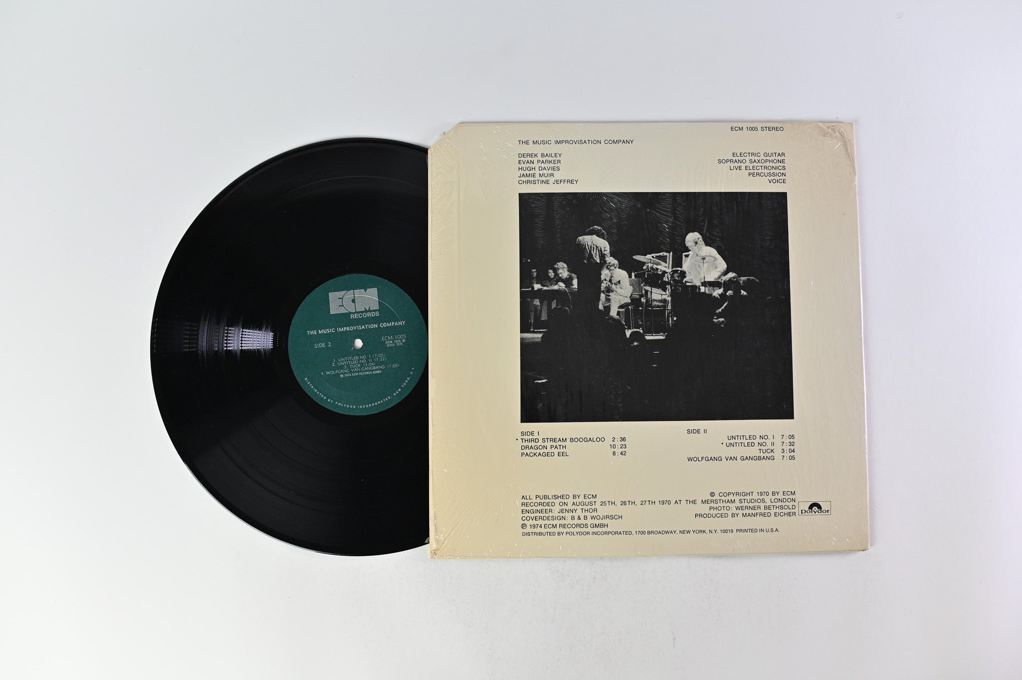 The Music Improvisation Company - The Music Improvisation Company on ECM Records