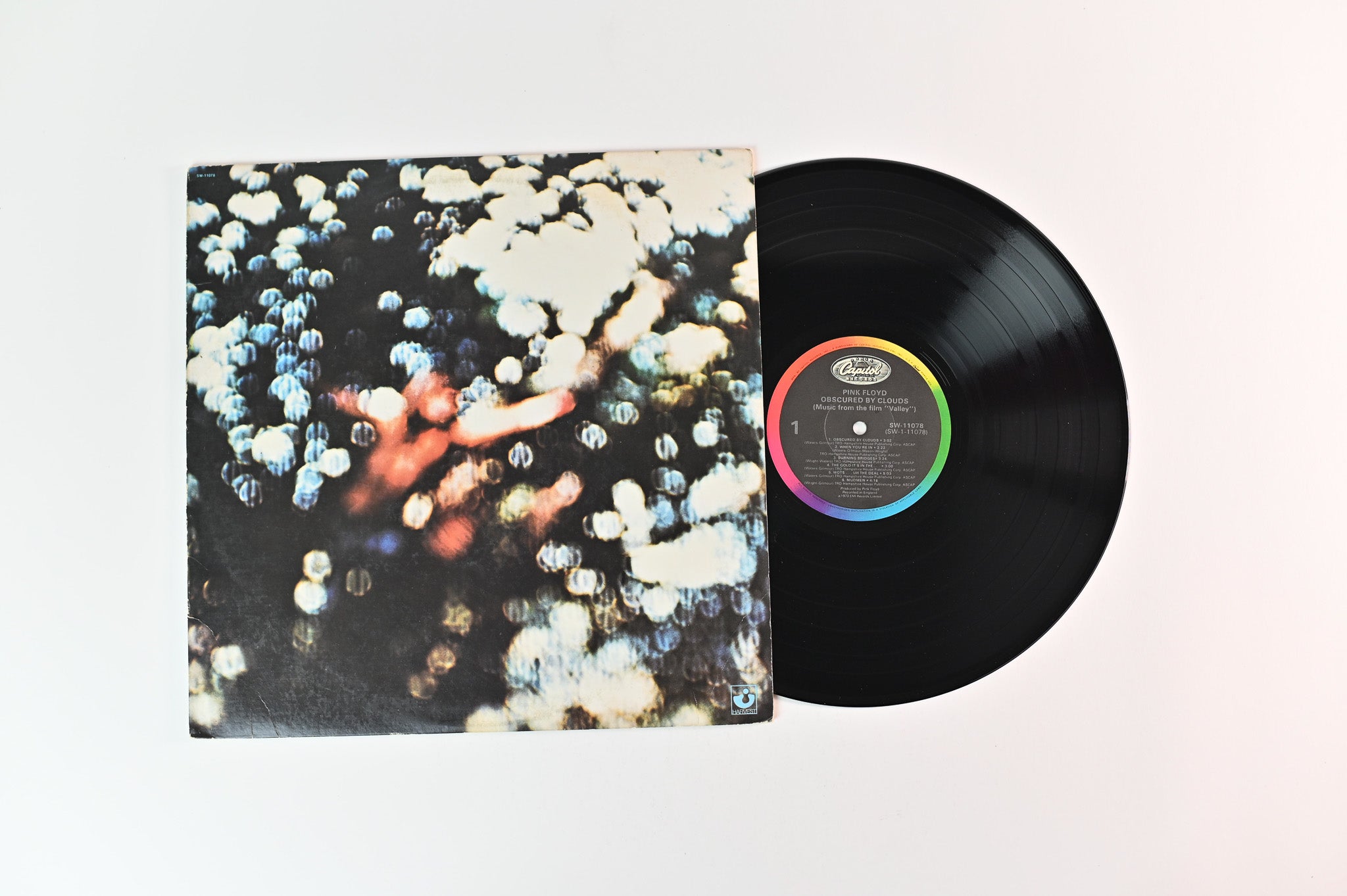 Pink Floyd - Obscured By Clouds on Harvest / Capitol Records