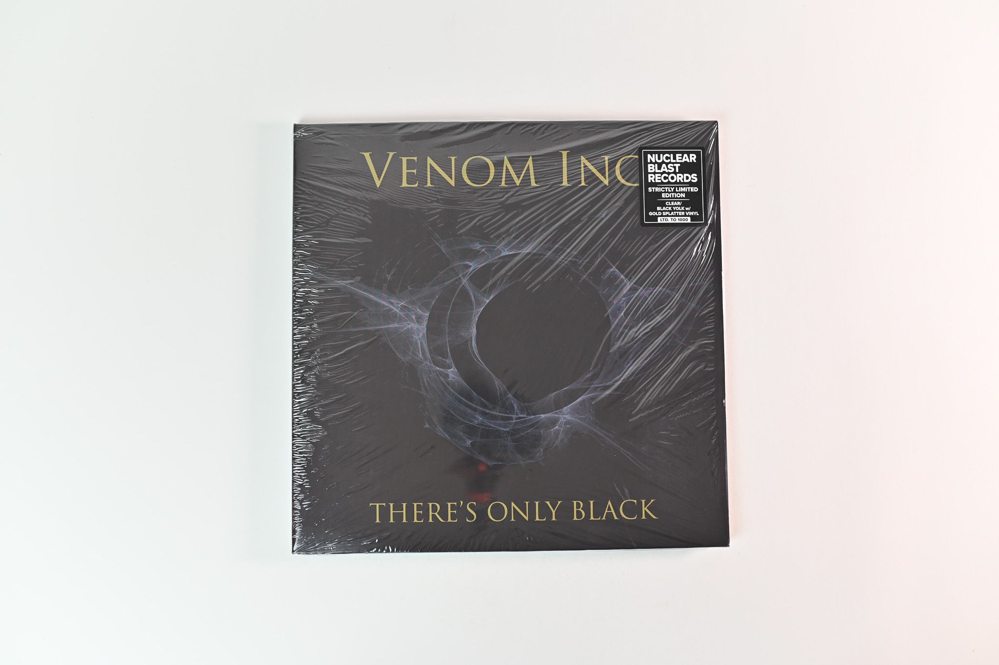 Venom Inc. - There's Only Black on Nuclear Blast - Sealed Clear/Black Yolk w/ Gold Splatter Vinyl