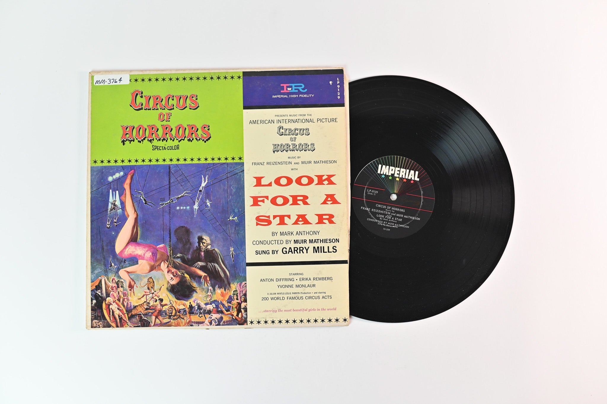 Franz Reizenstein & Muir Mathieson – Circus Of Horrors on Imperial