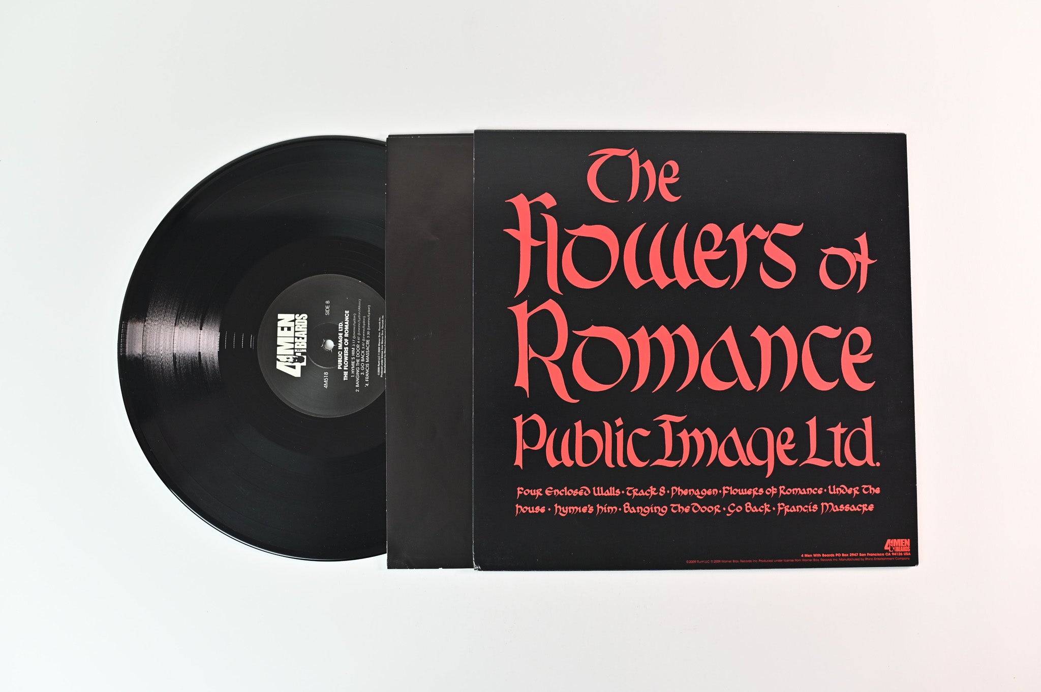 Public Image Limited - The Flowers Of Romance on 4 Men With Beards